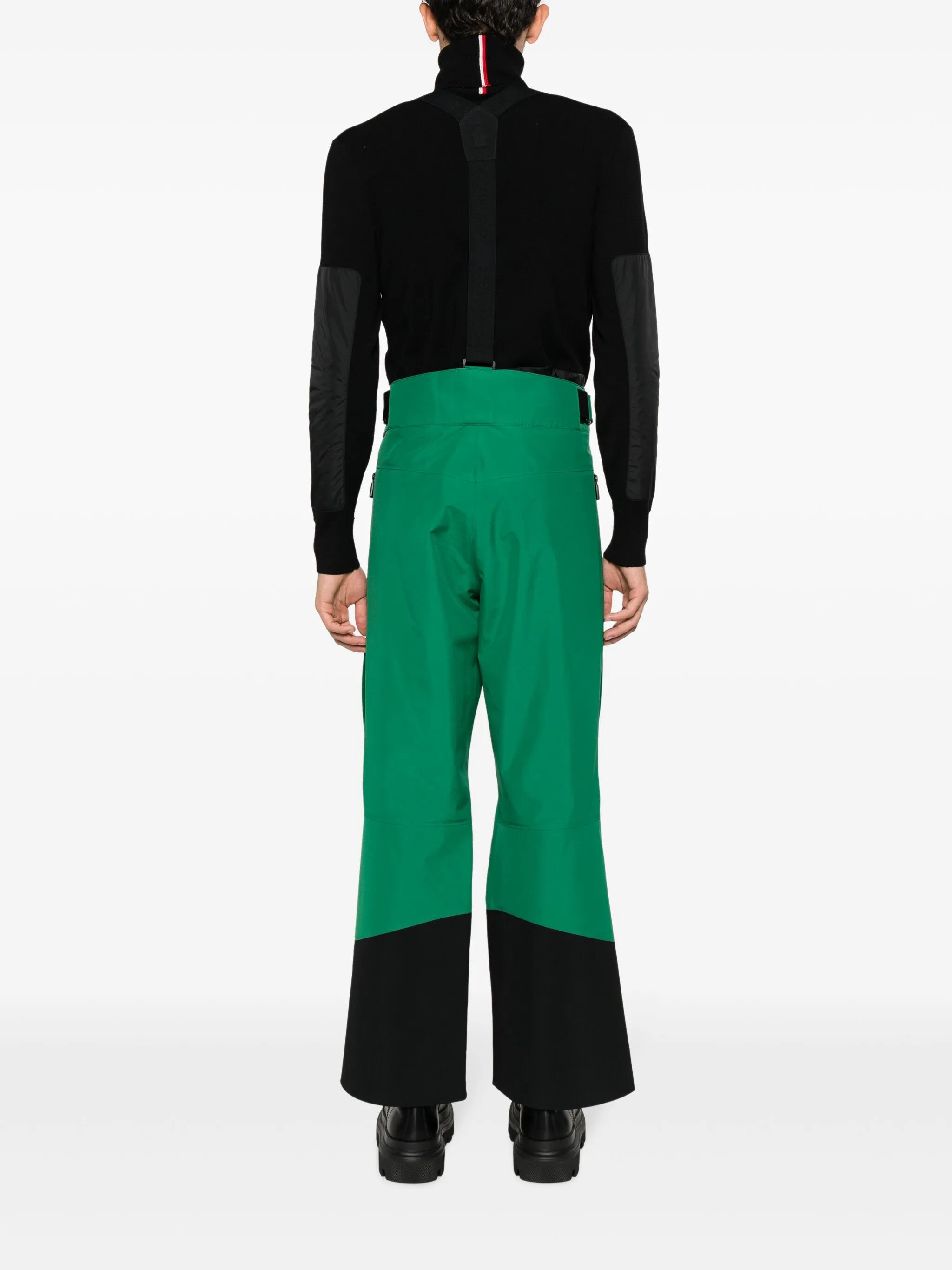 high-waist ski trousers