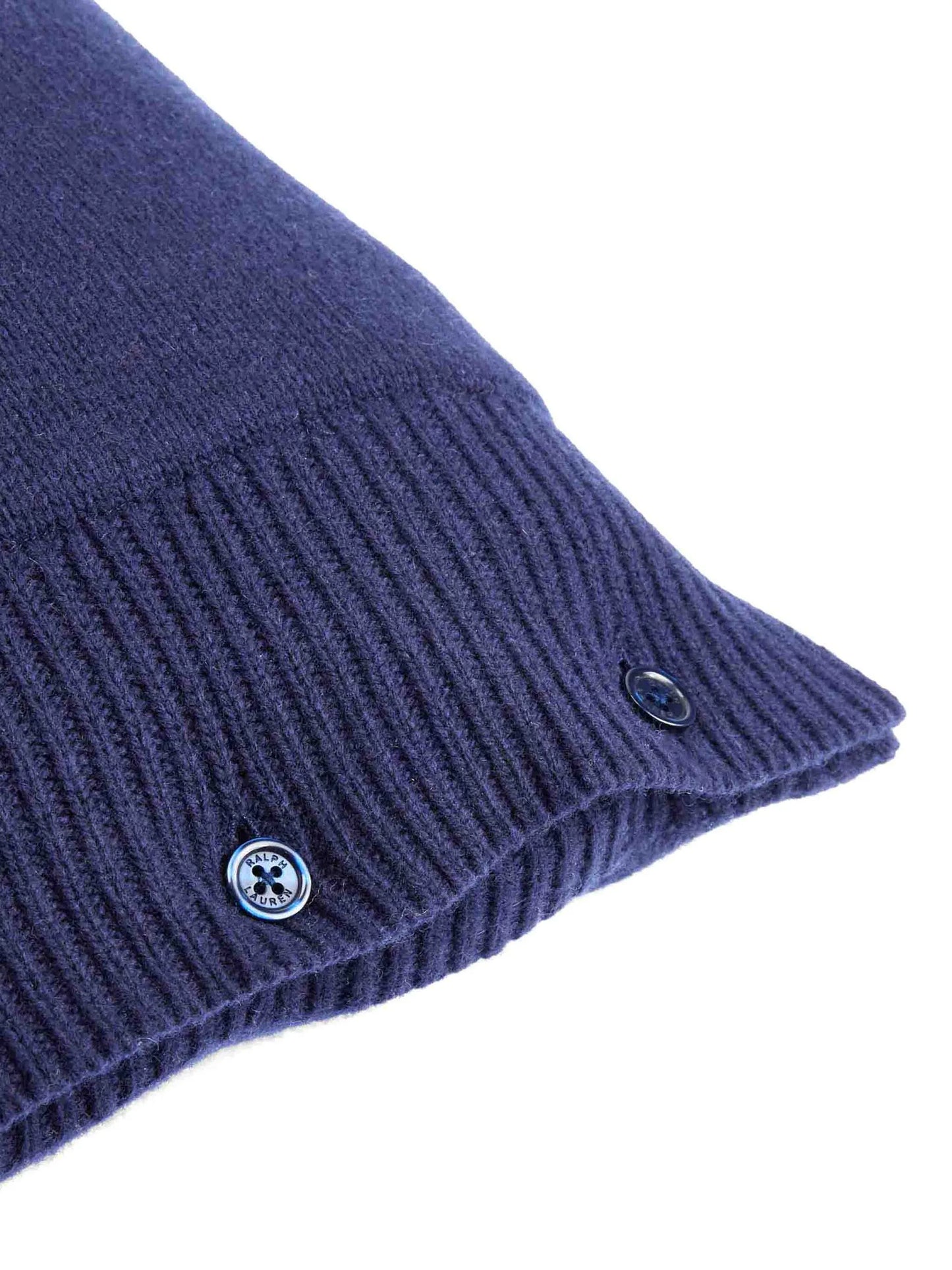 Polo Bear intarsia-knit cushion