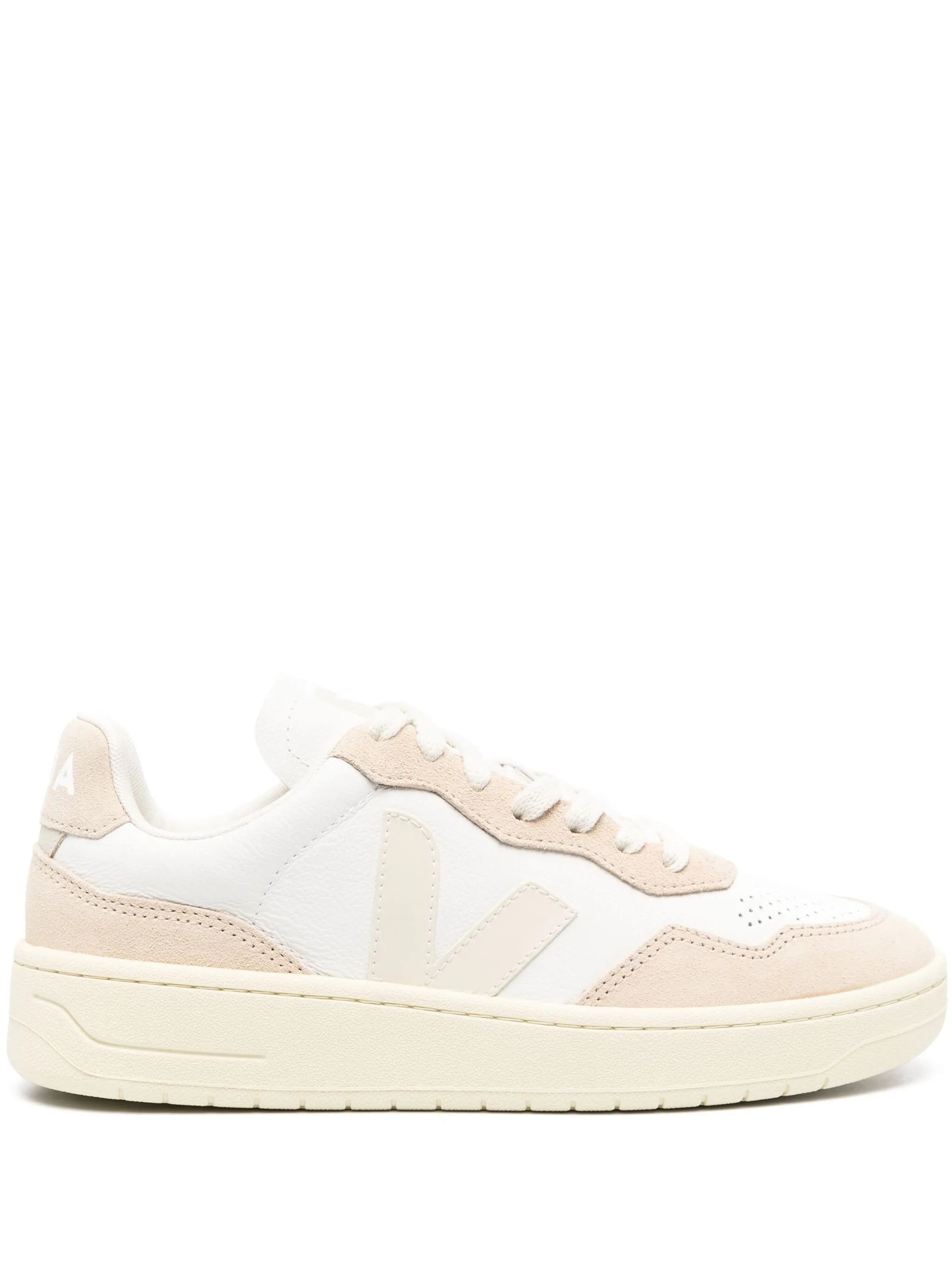 V-90 low-top leather sneakers