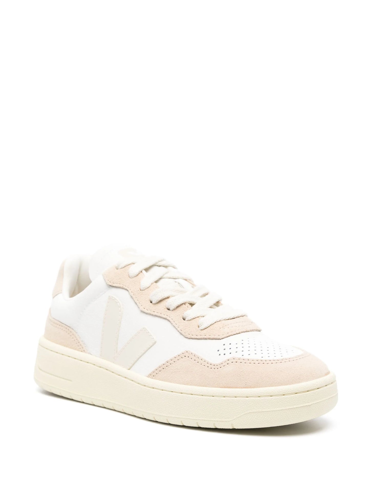 V-90 low-top leather sneakers