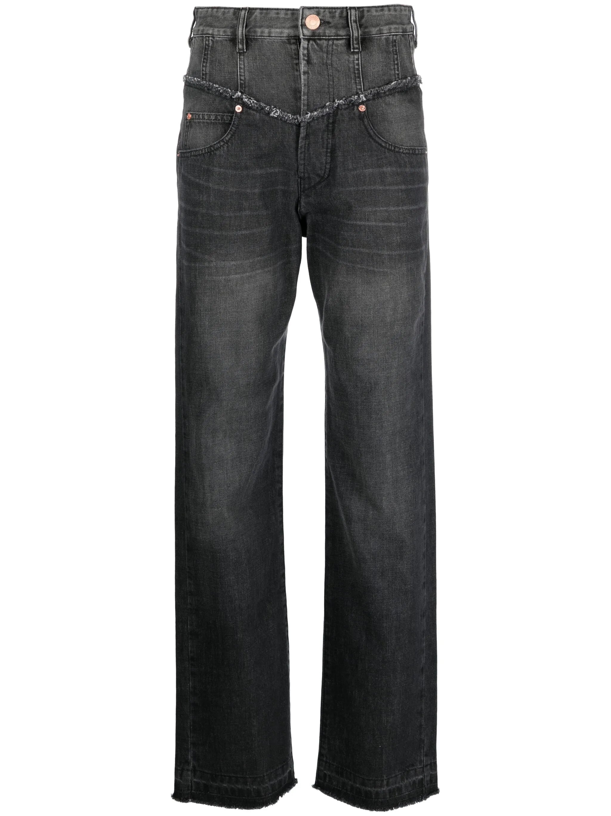 Noemie straight-leg jeans