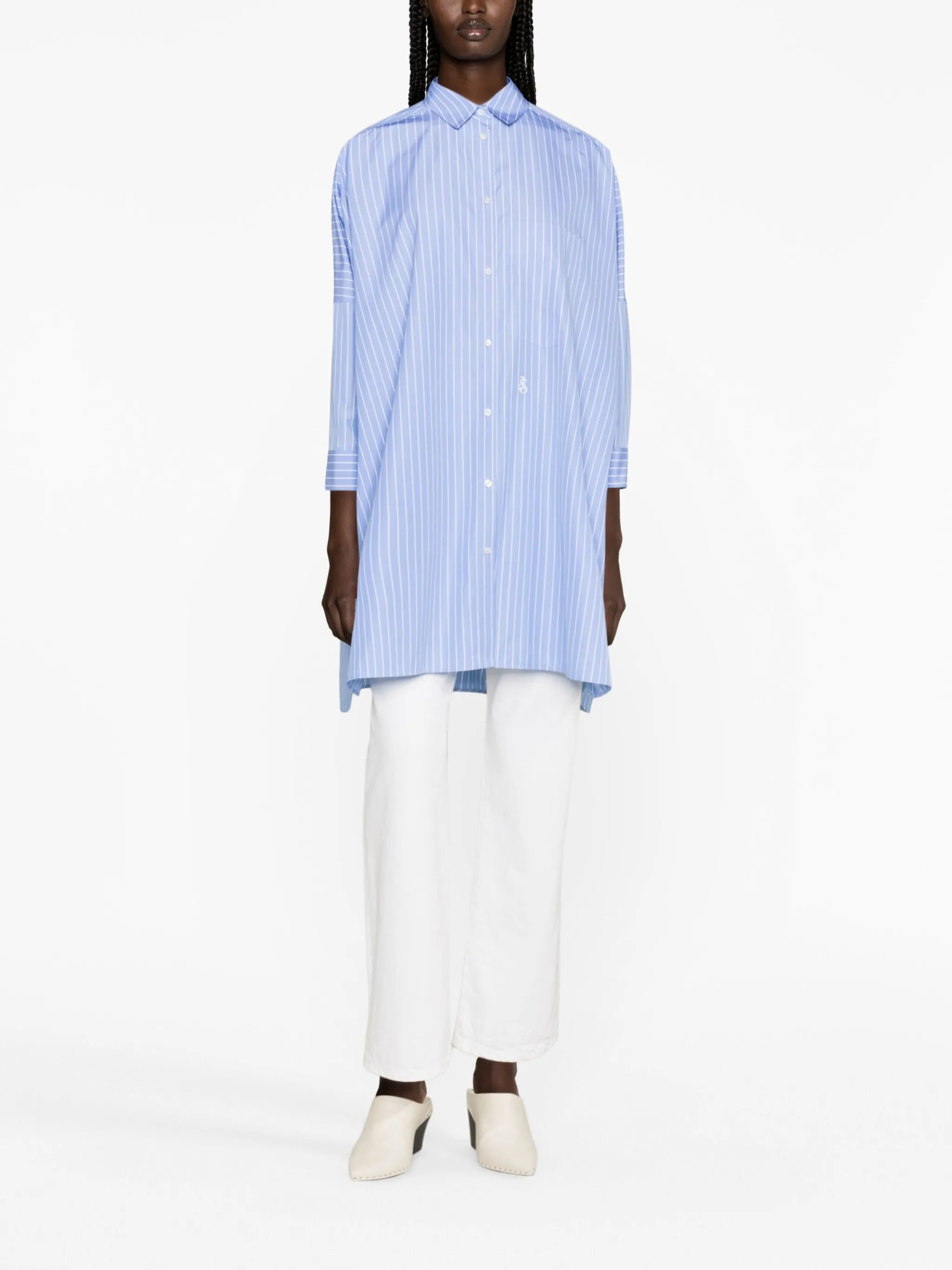 striped cotton shirt