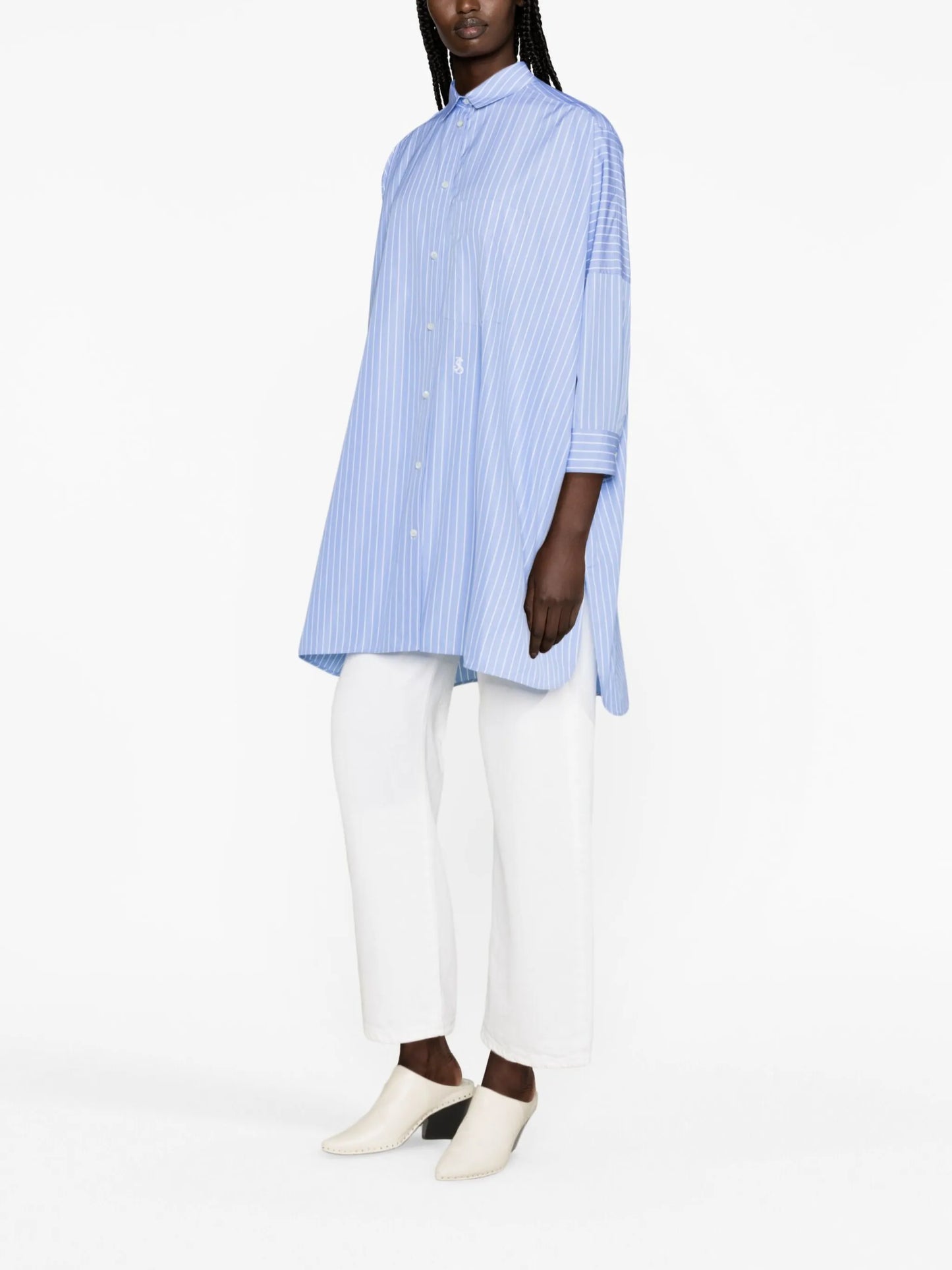 striped cotton shirt