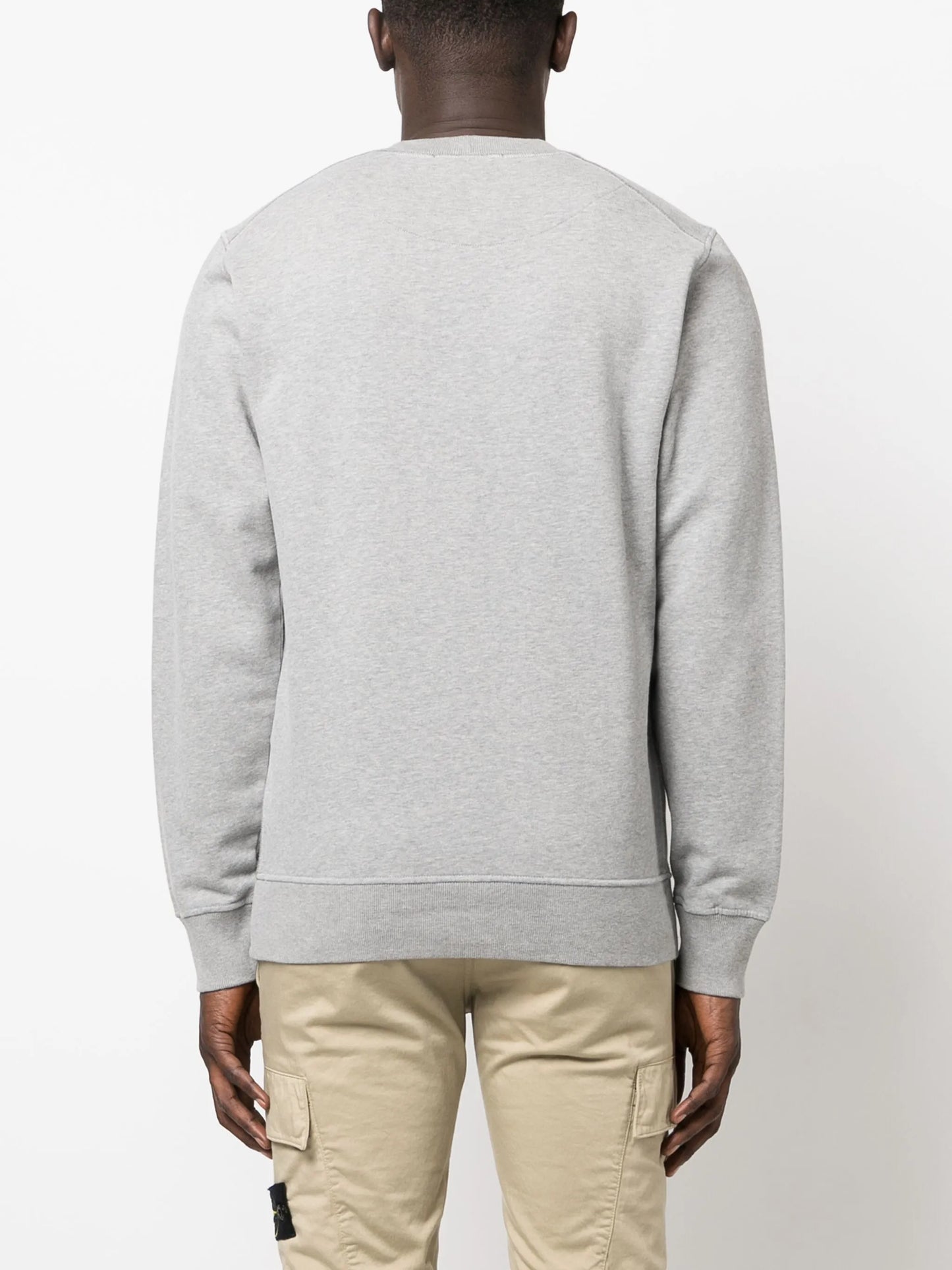 logo-embroidered cotton sweatshirt
