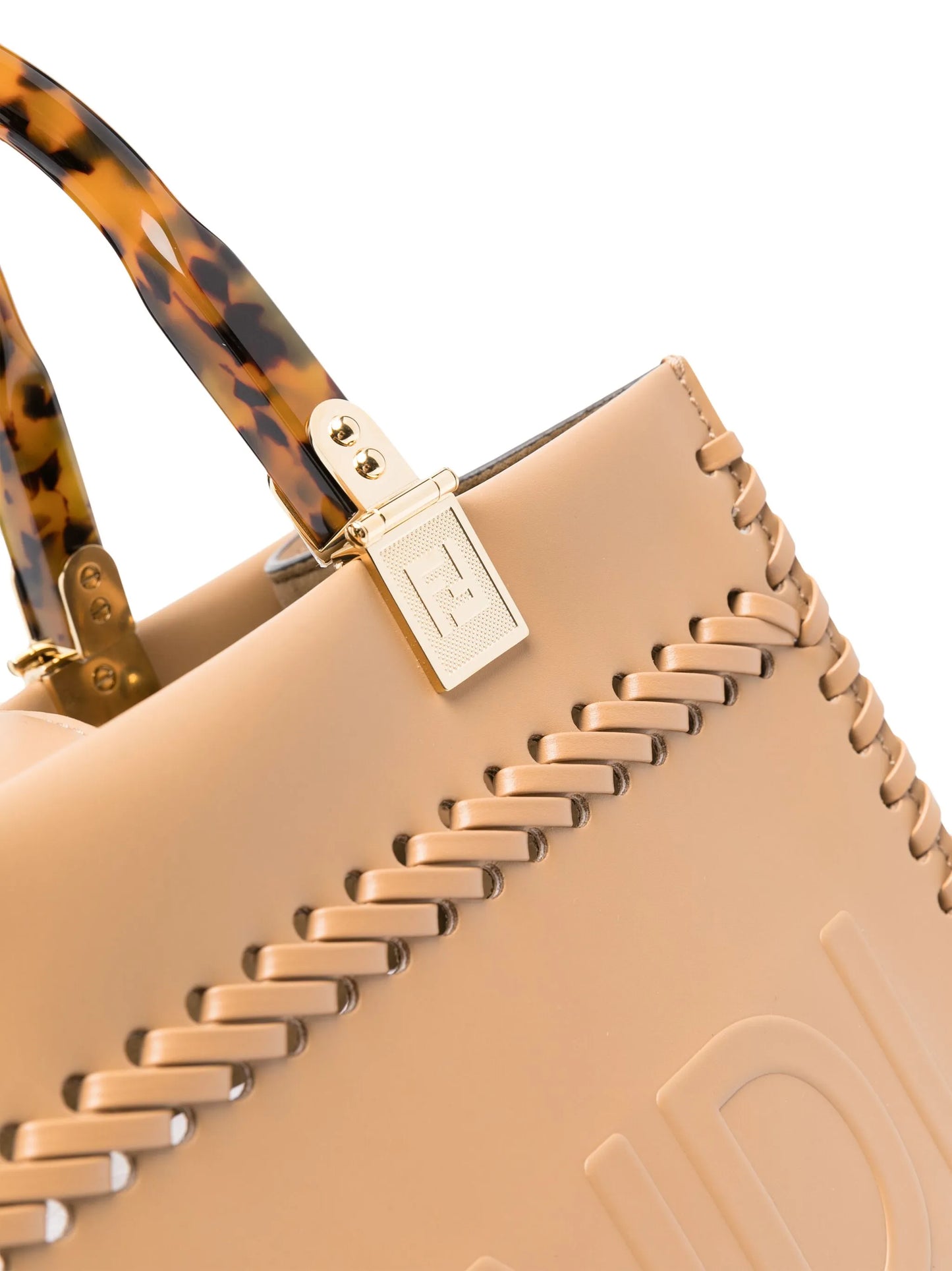 small Sunshine leather tote bag