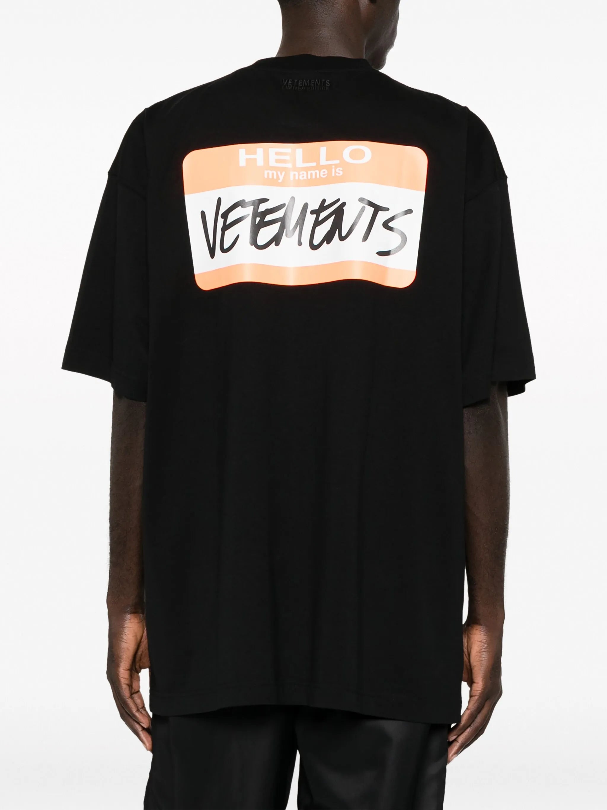 logo-print ,cotton T-shirt