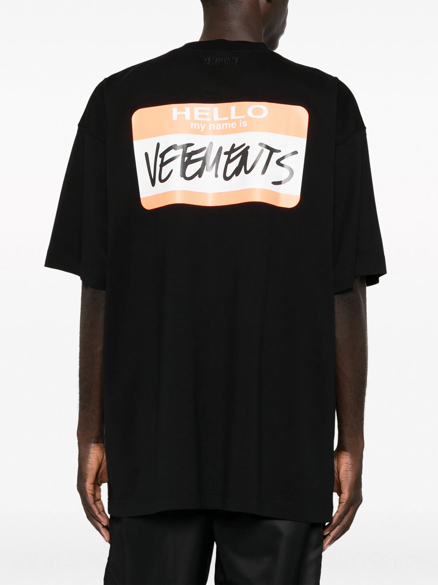 logo-print ,cotton T-shirt