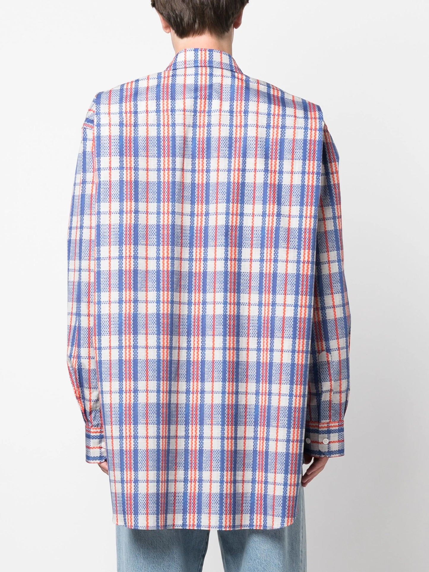 Barbes checked cotton shirt