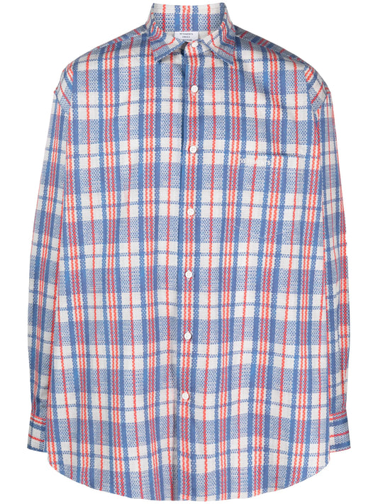 Barbes checked cotton shirt