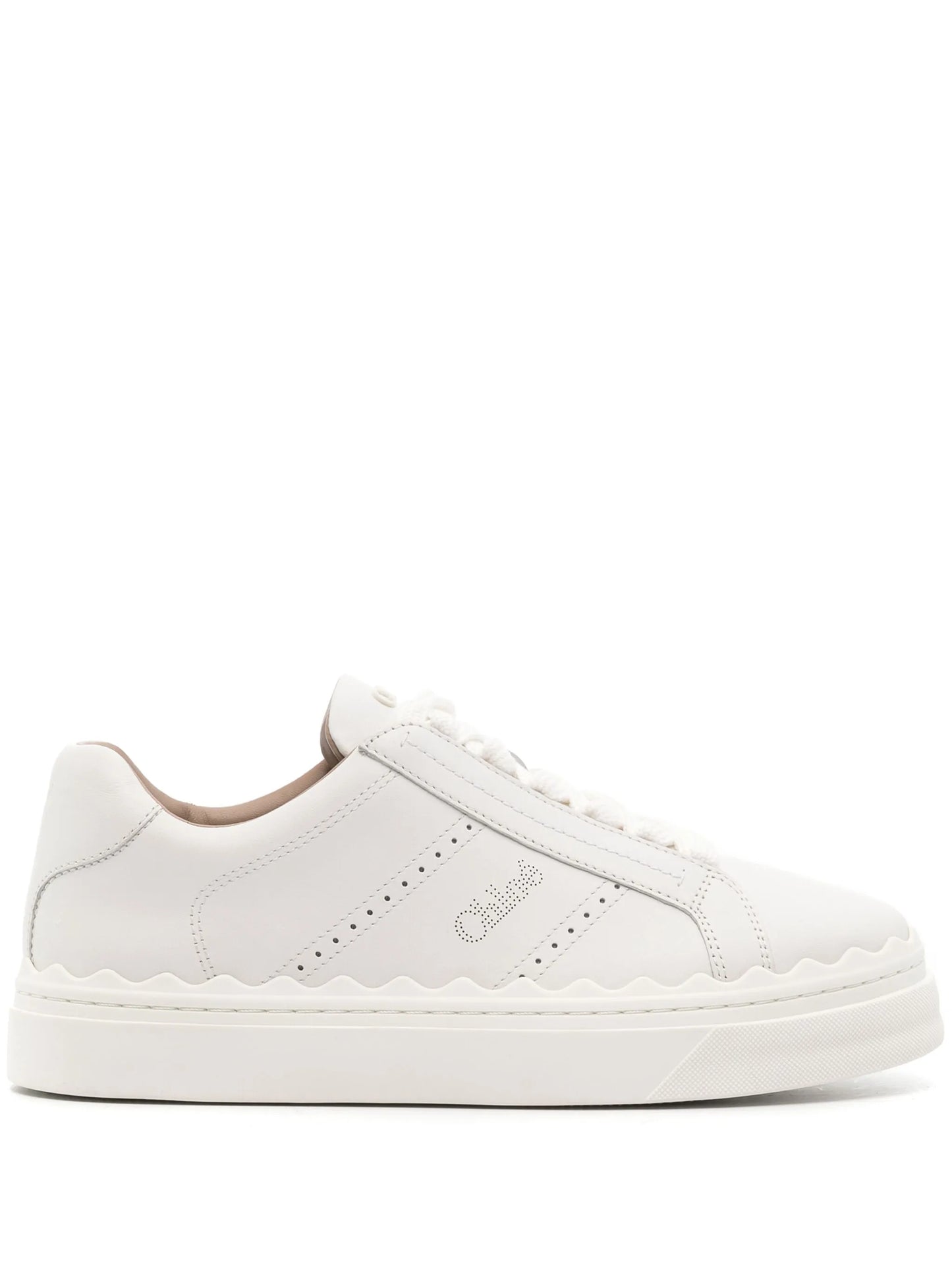 Lauren lace-up leather sneakers