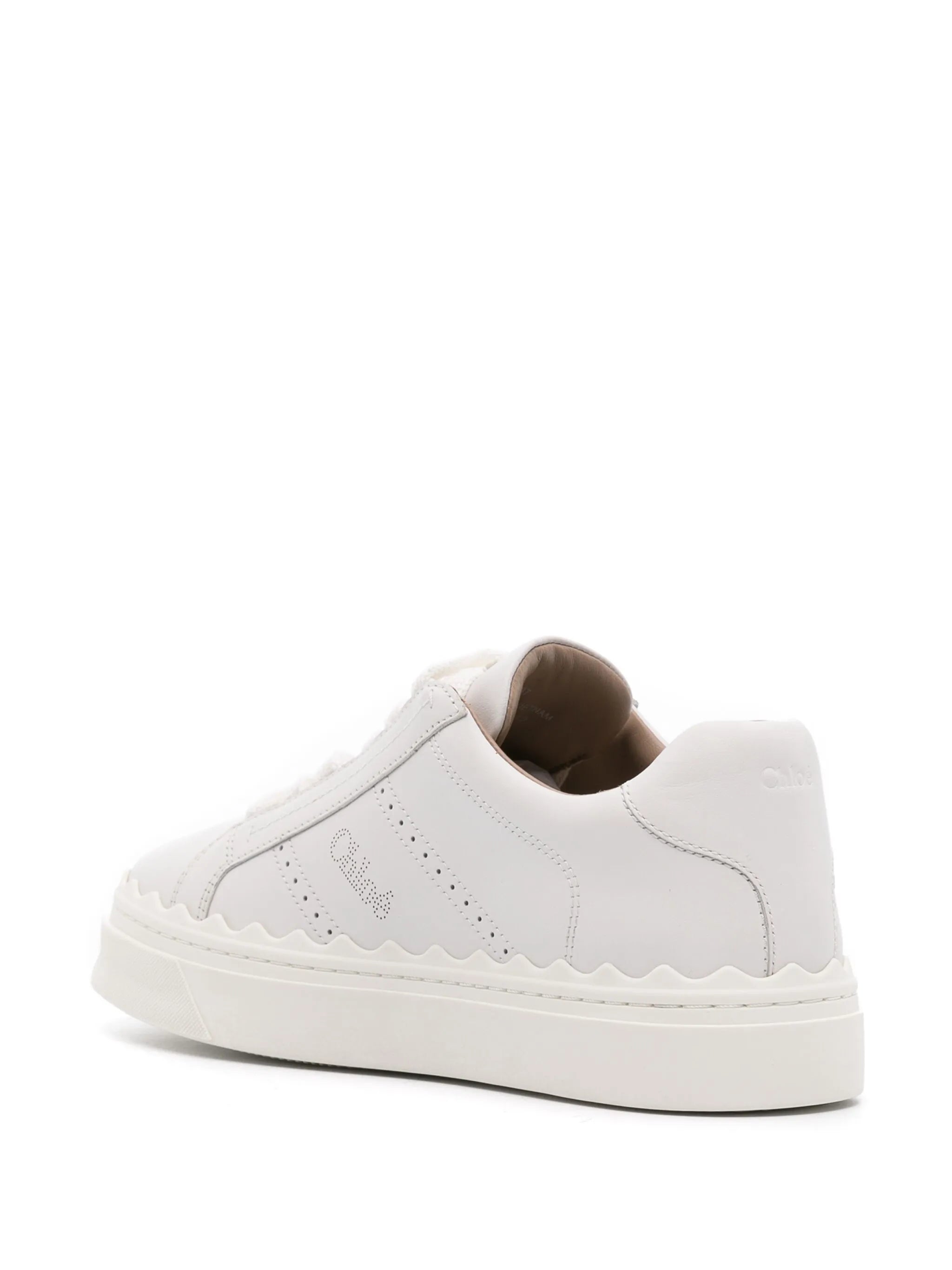 Lauren lace-up leather sneakers