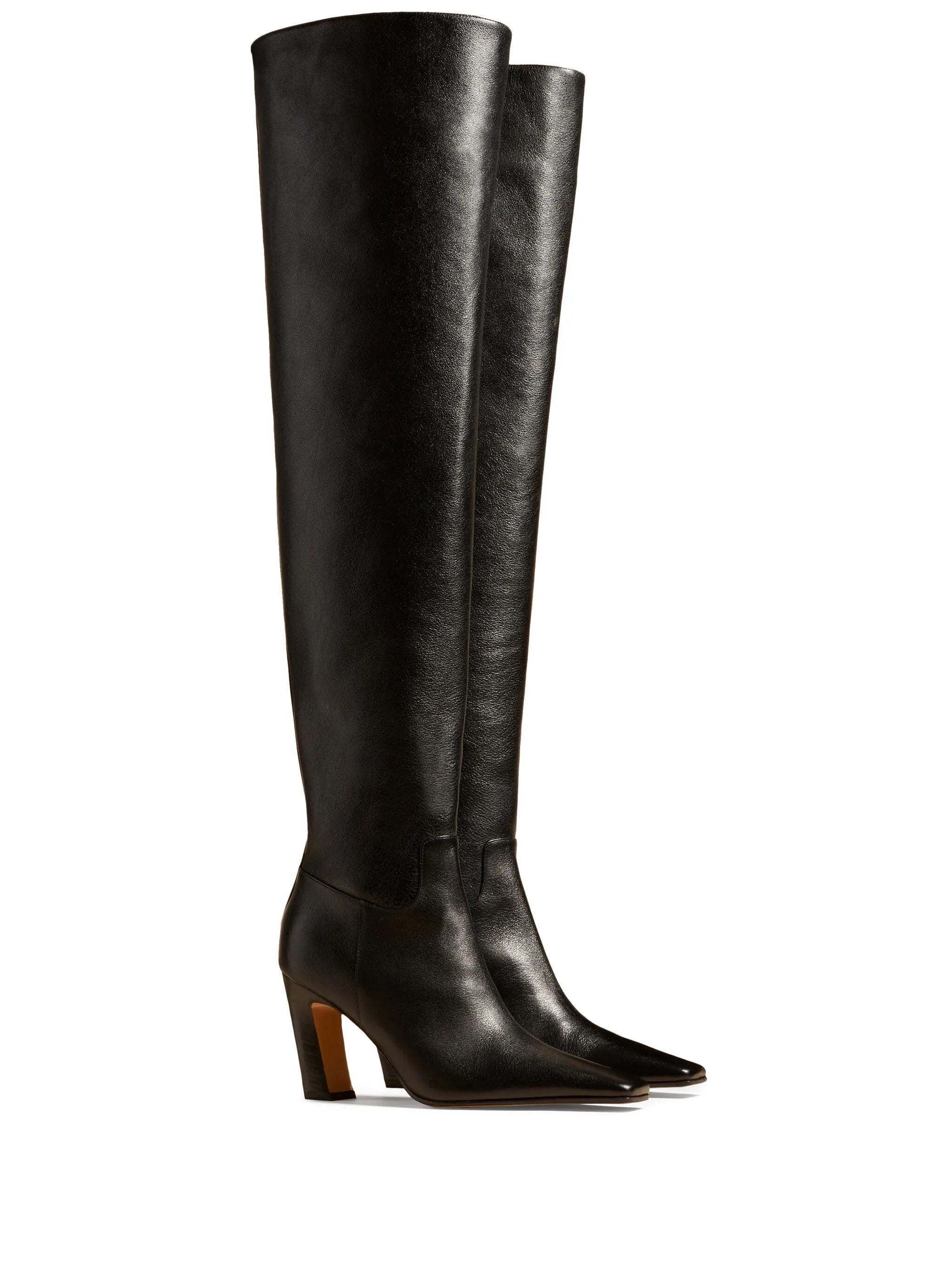 Marfa 85mm leather over-the-knee boots