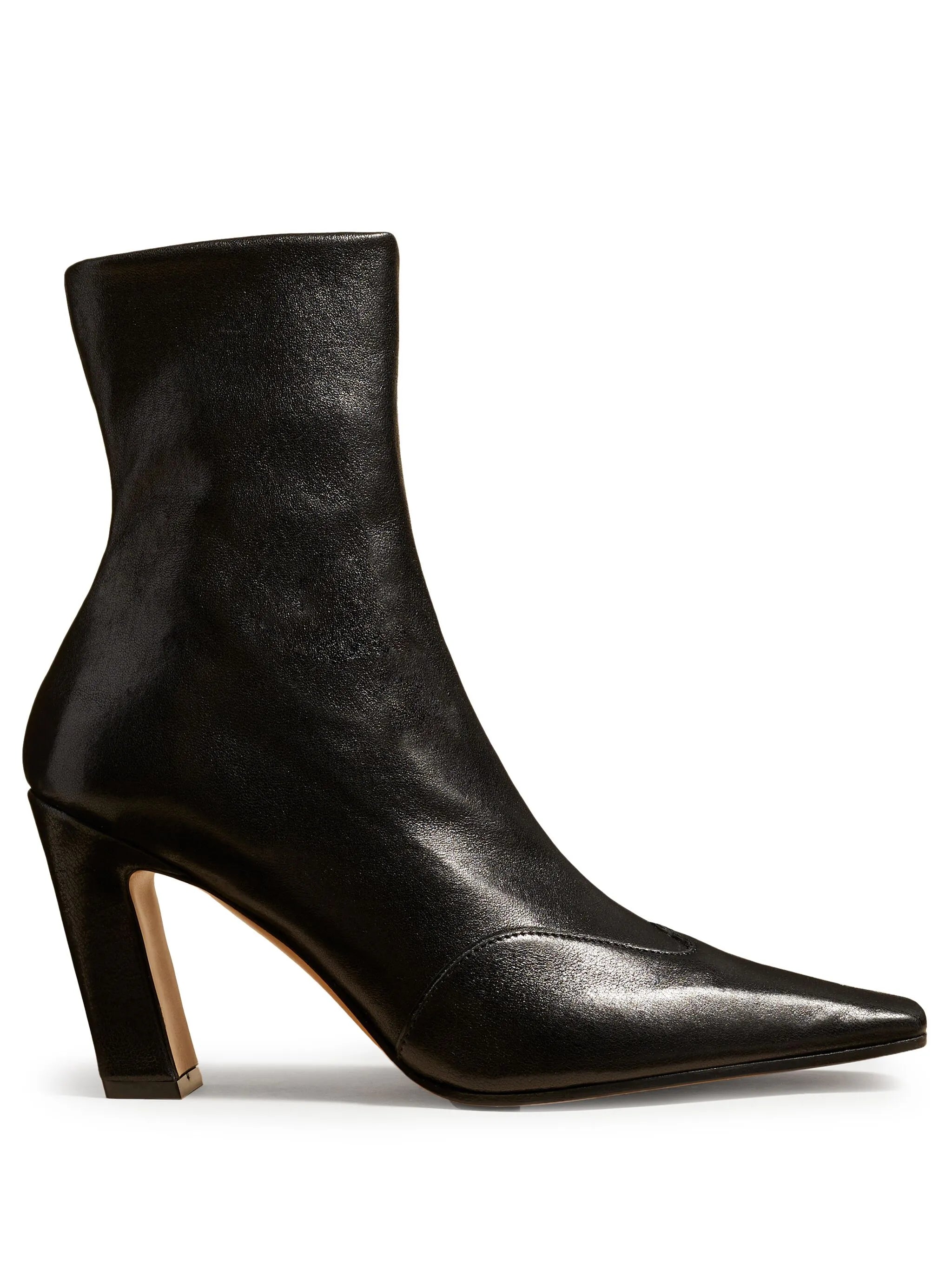 The Nevada leather ankle boots