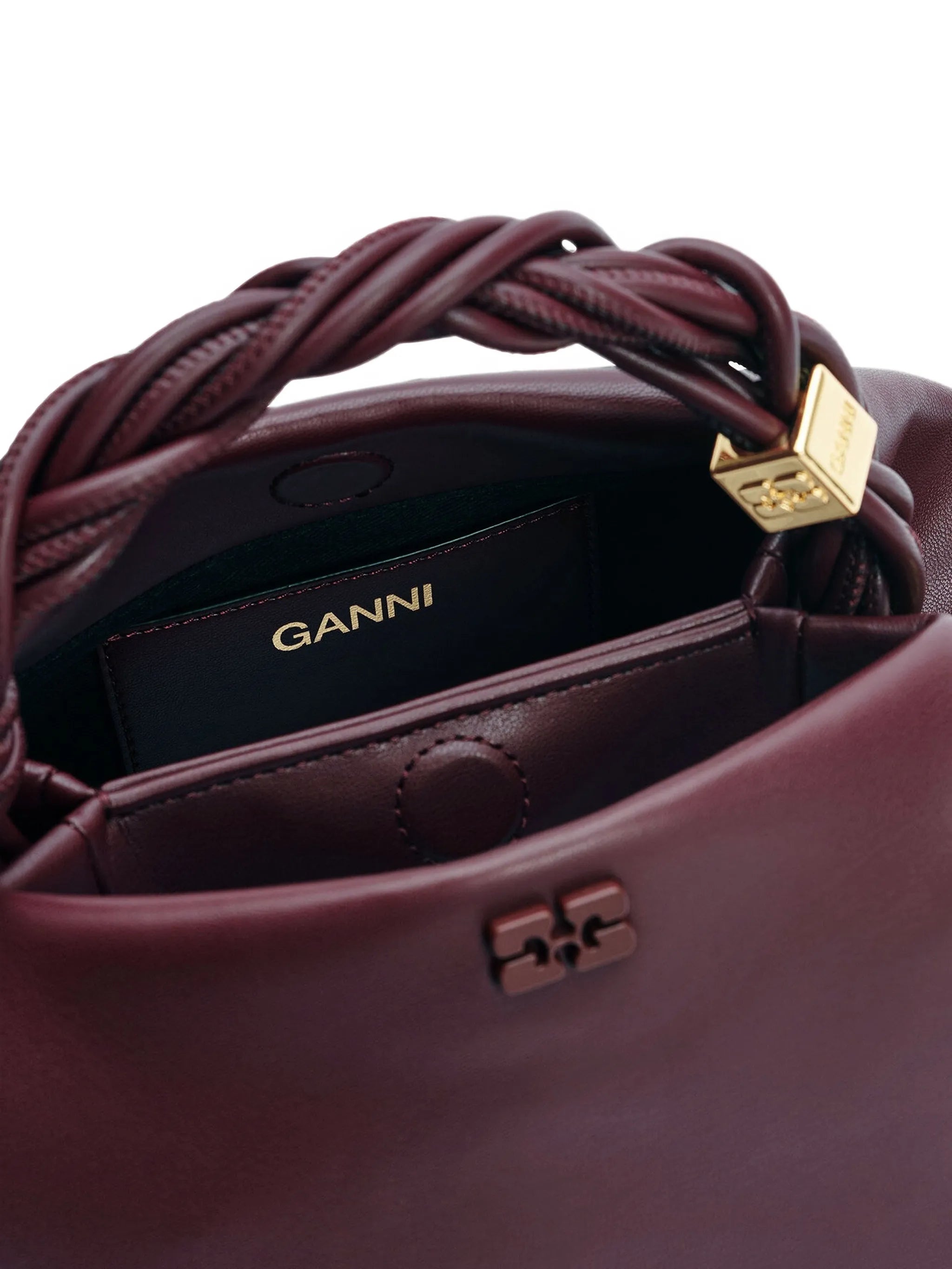 burgundy small Bou bag