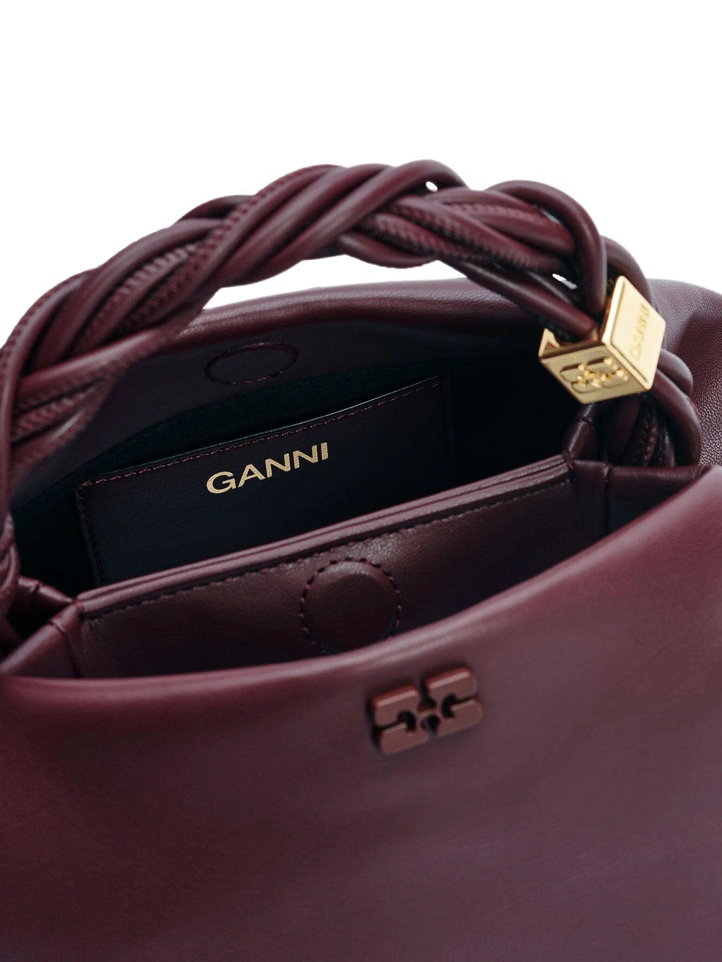 burgundy small Bou bag