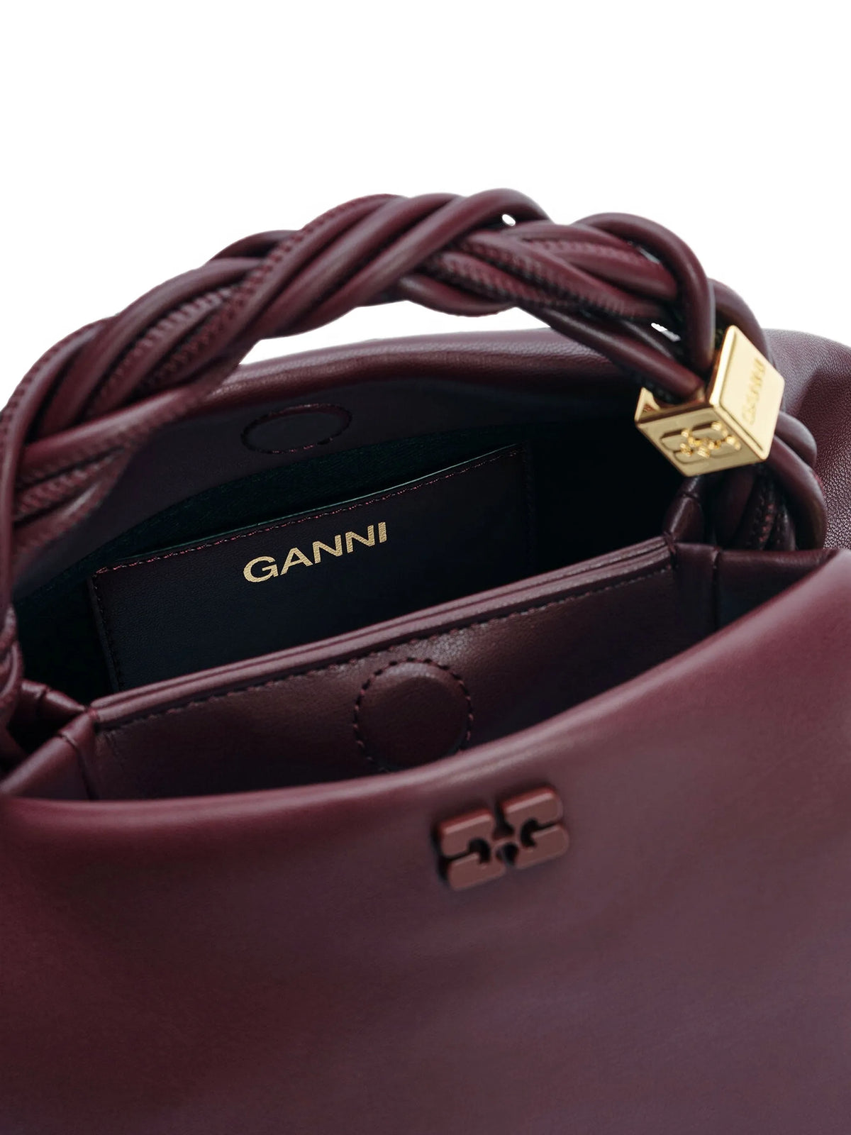 burgundy small Bou bag