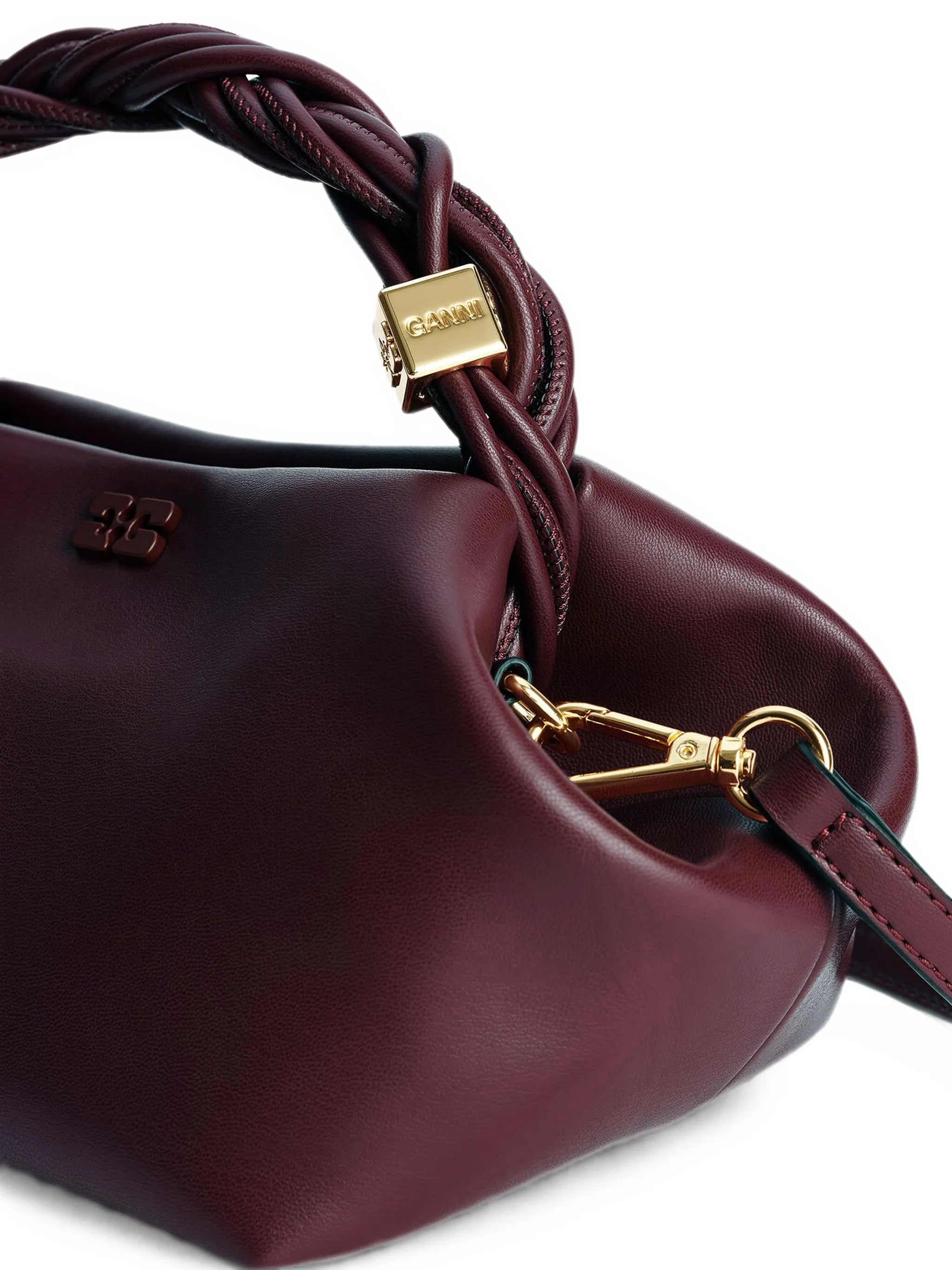 burgundy small Bou bag