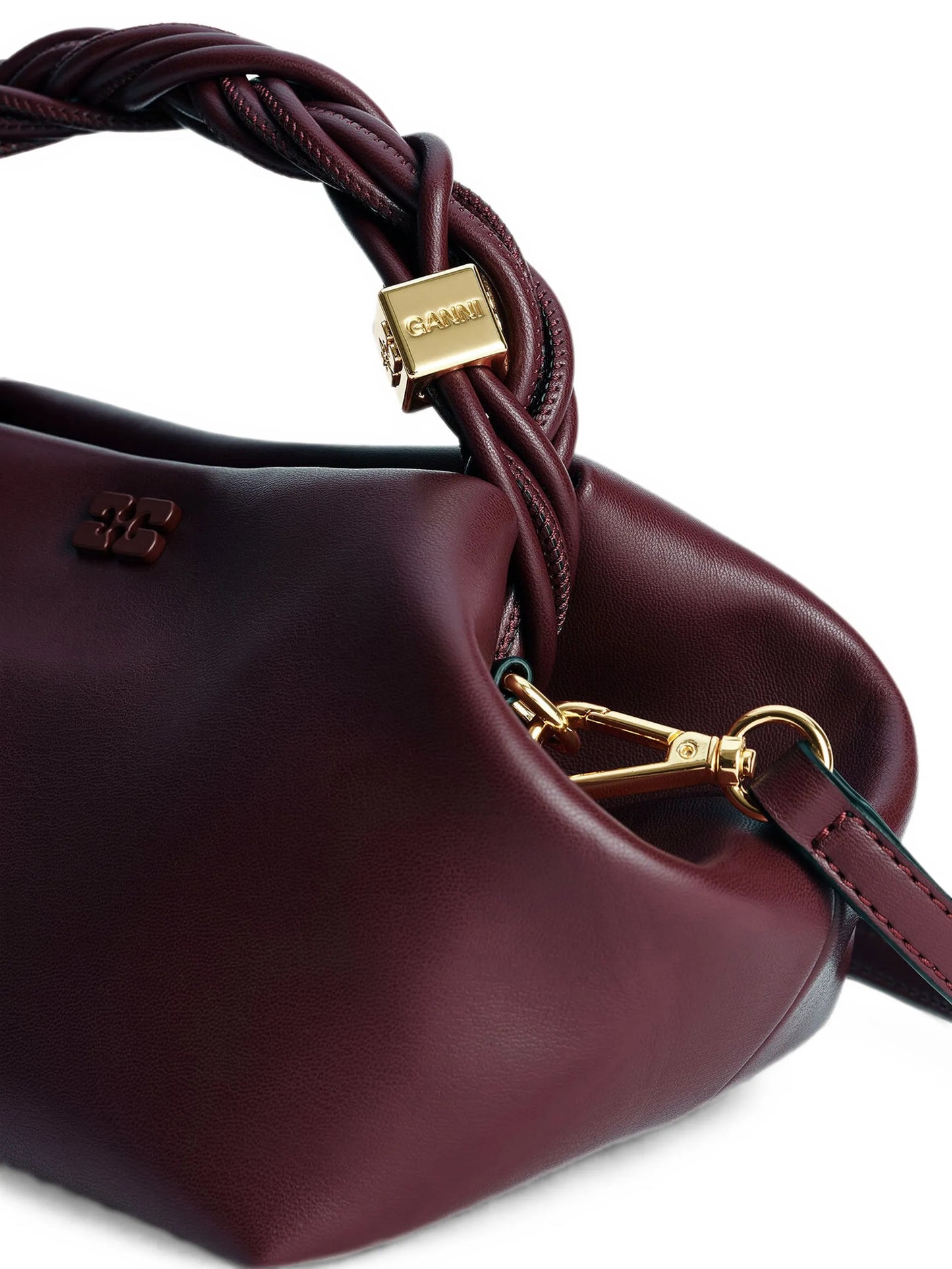 burgundy small Bou bag