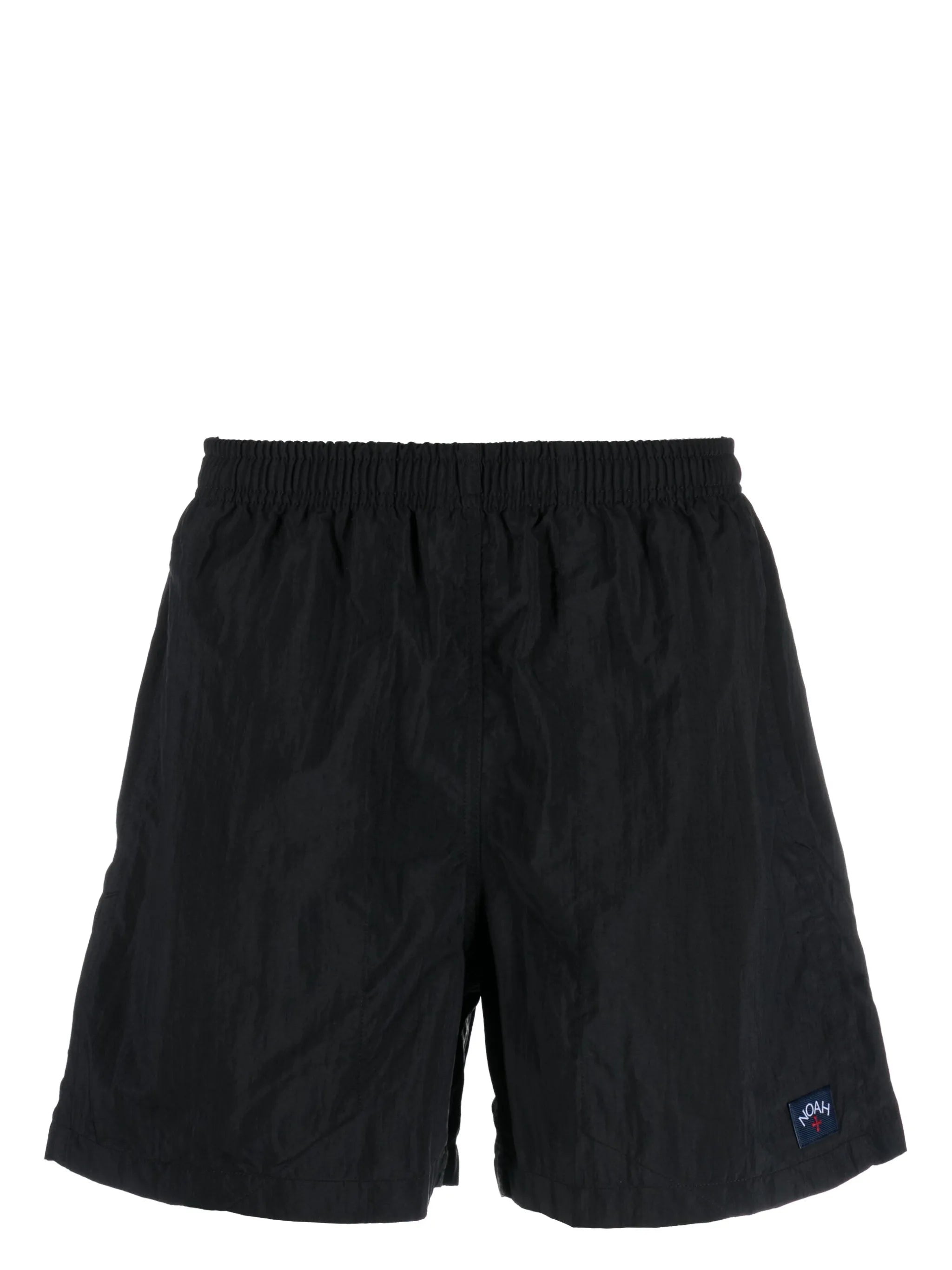 logo-patch swim shorts