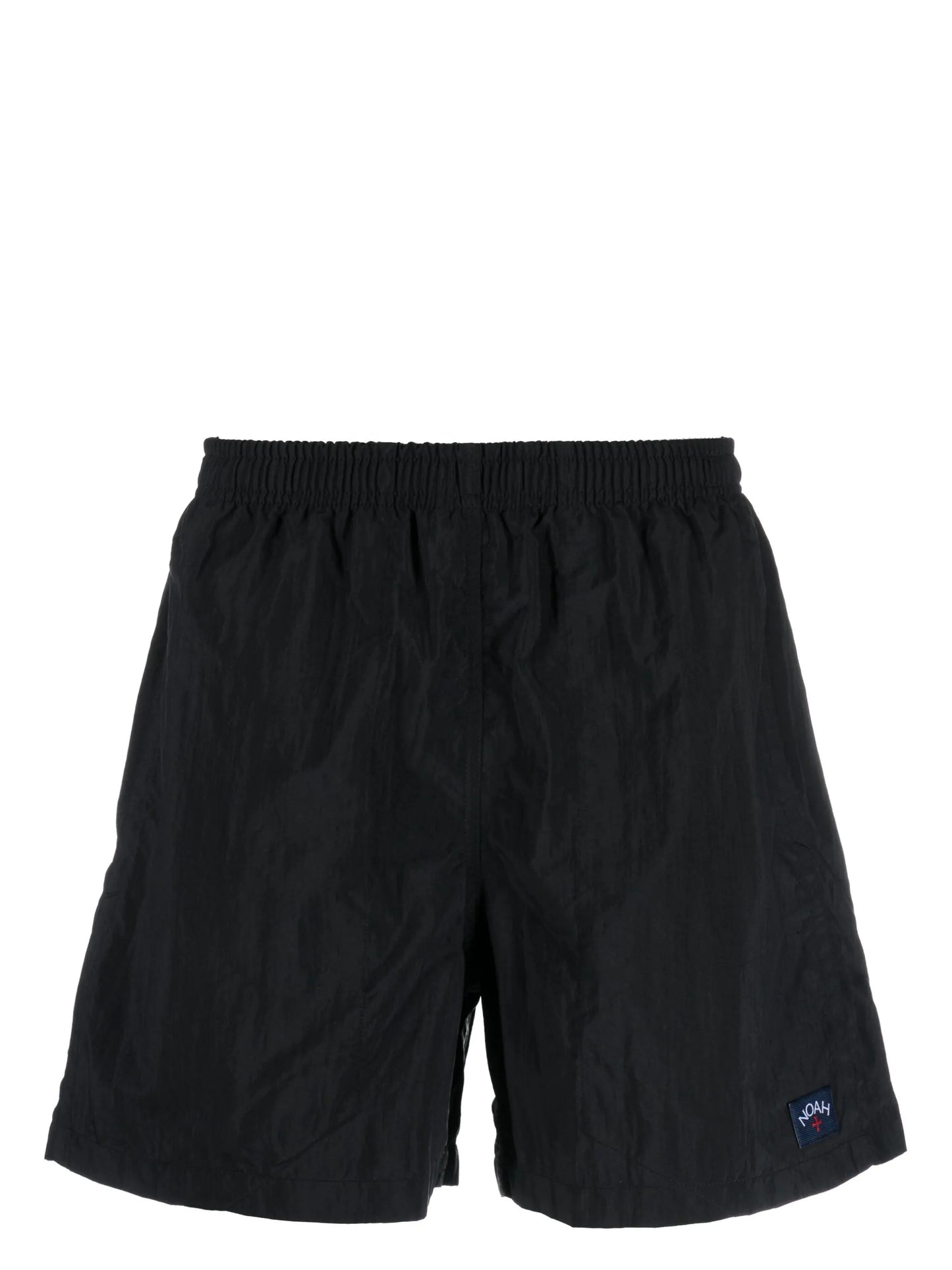 logo-patch swim shorts