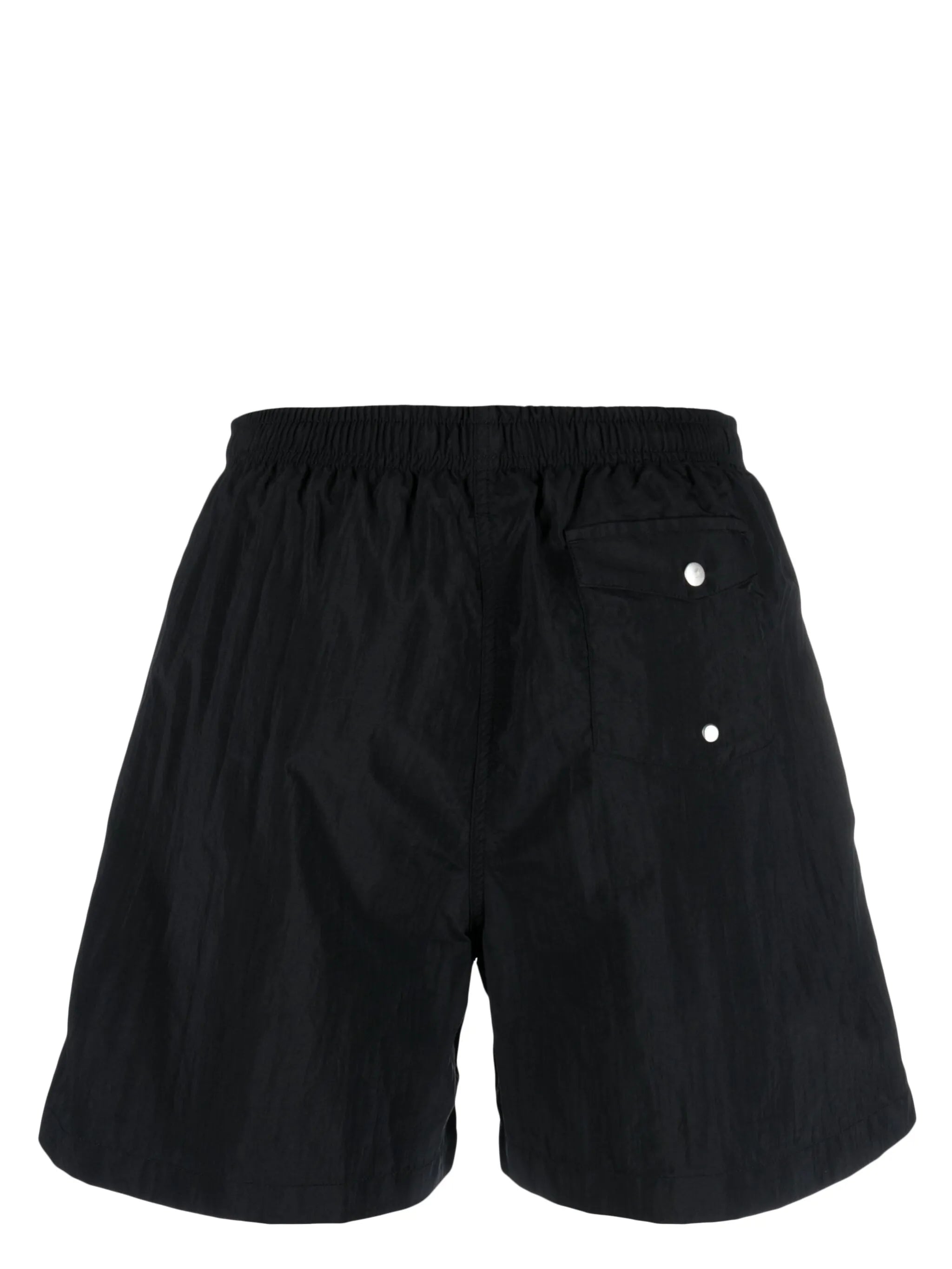 logo-patch swim shorts