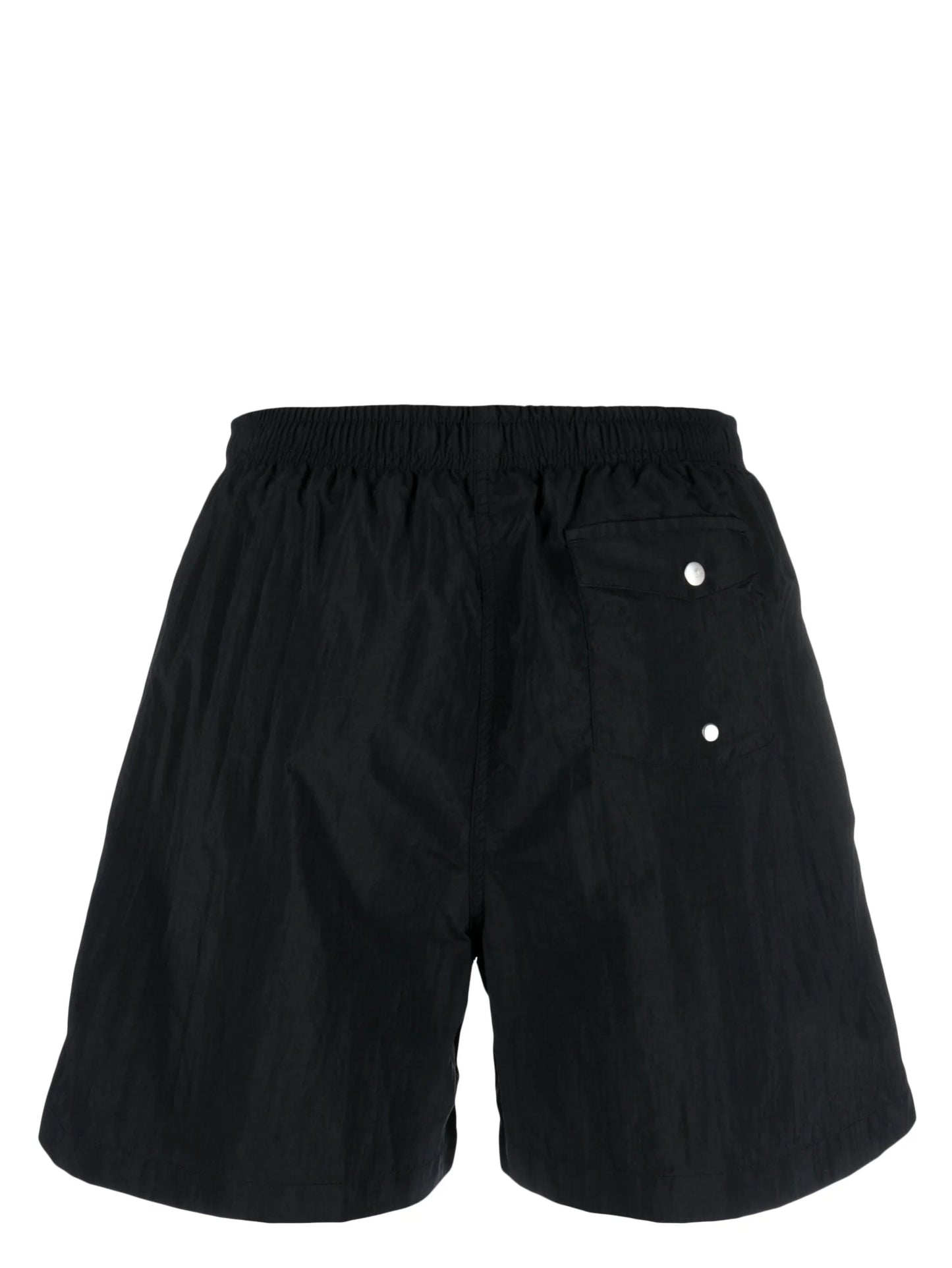 logo-patch swim shorts