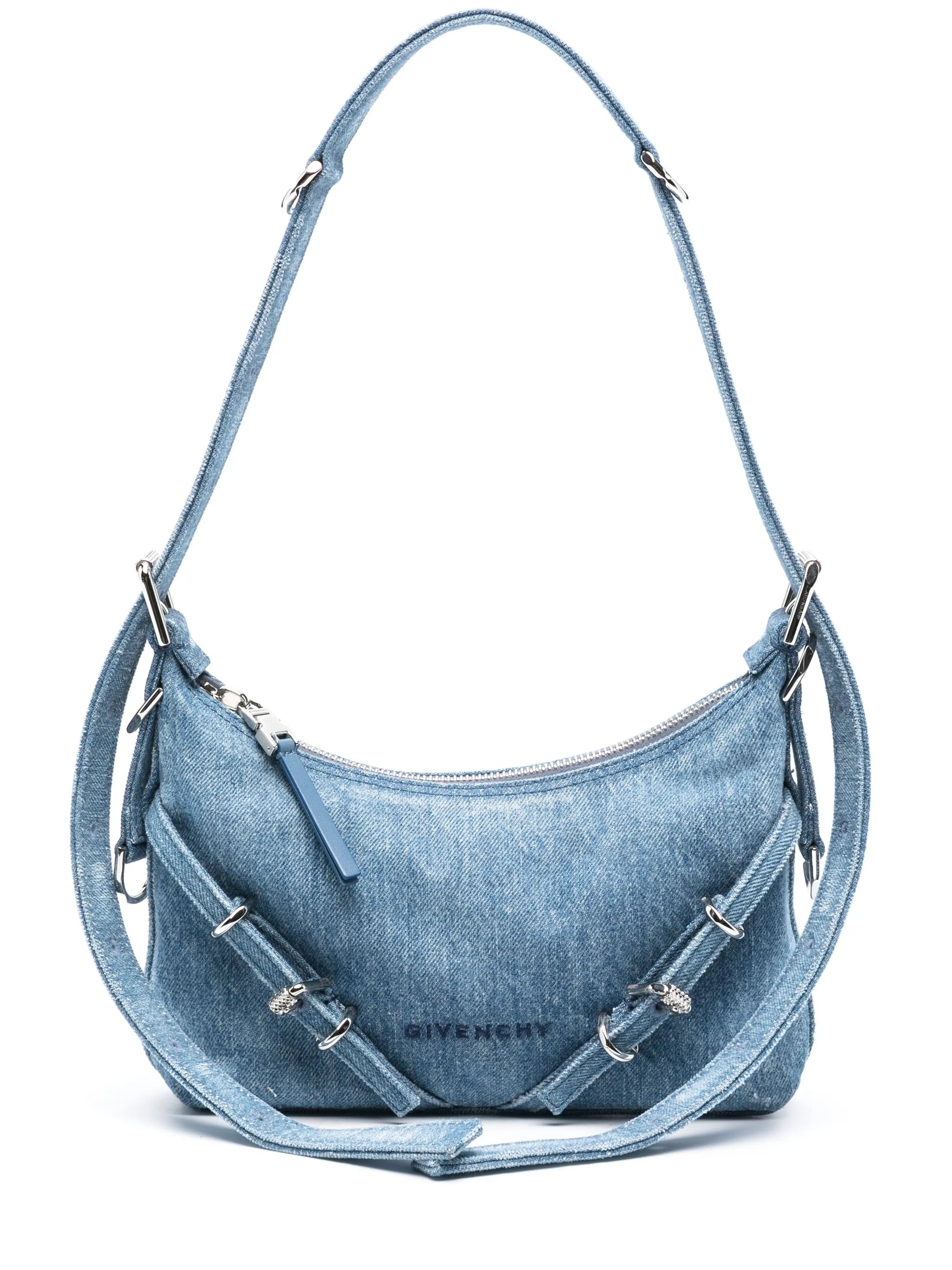 Voyou denim mini shoulder bag