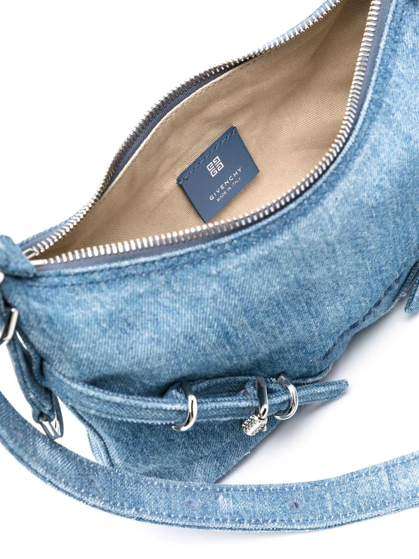 Voyou denim mini shoulder bag