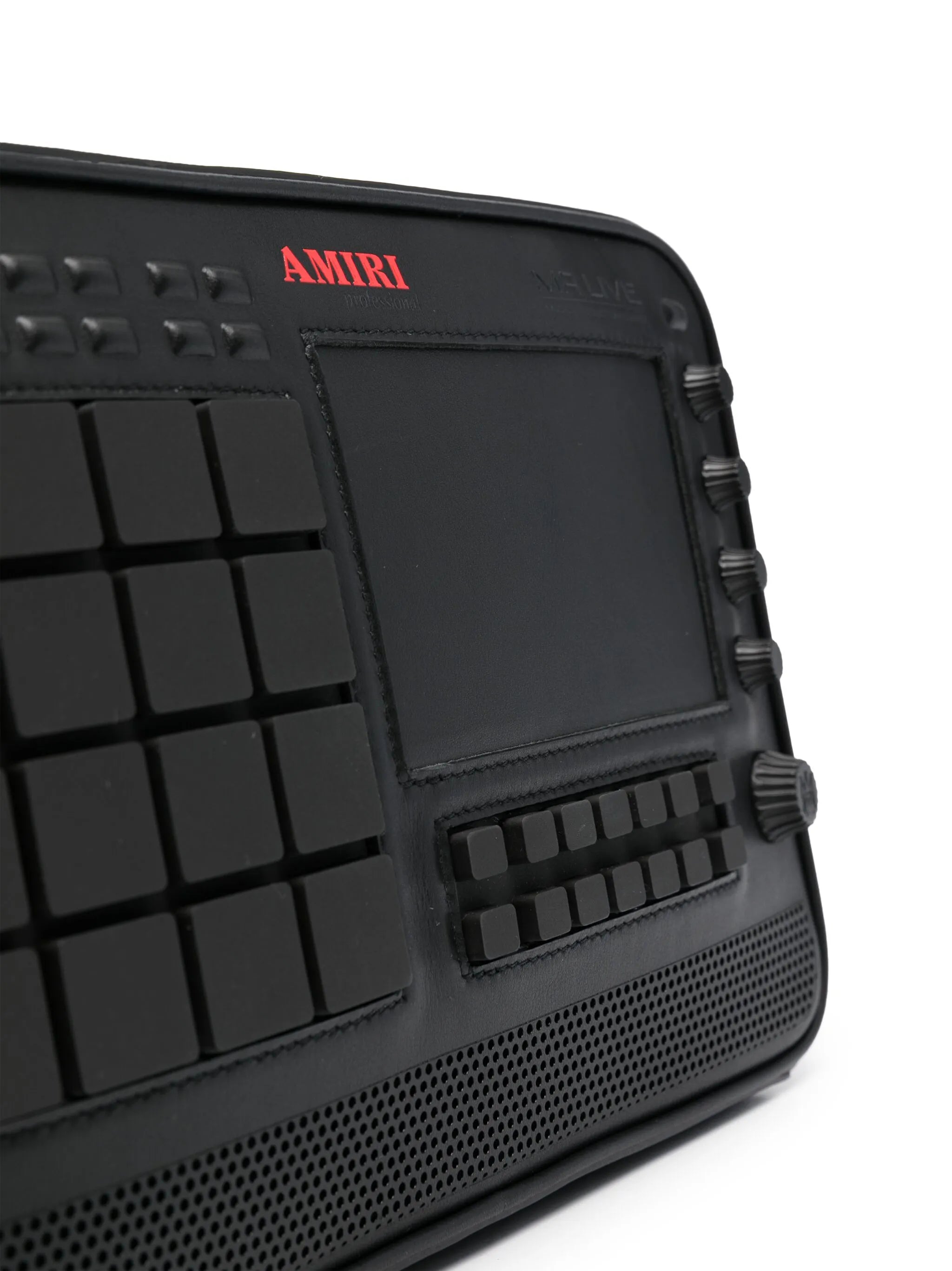 Drum Machine leather shoulder bag