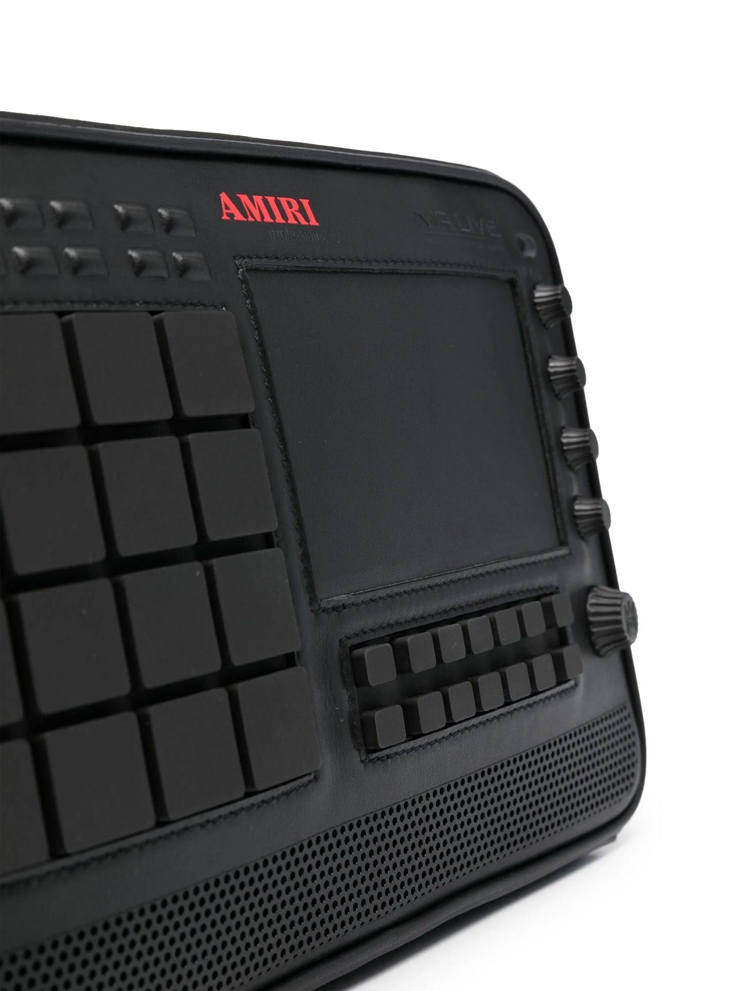Drum Machine leather shoulder bag