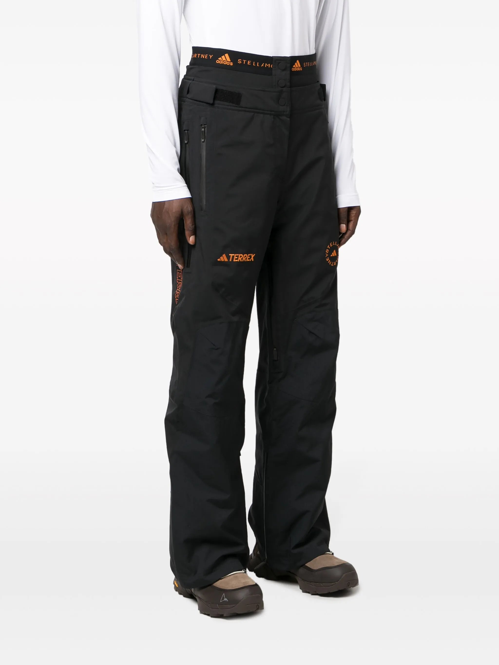 x Terrex logo-embroidered straight-leg trousers