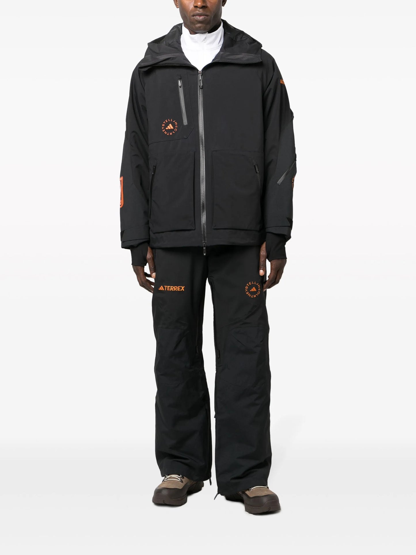 x Terrex logo-embroidered straight-leg trousers