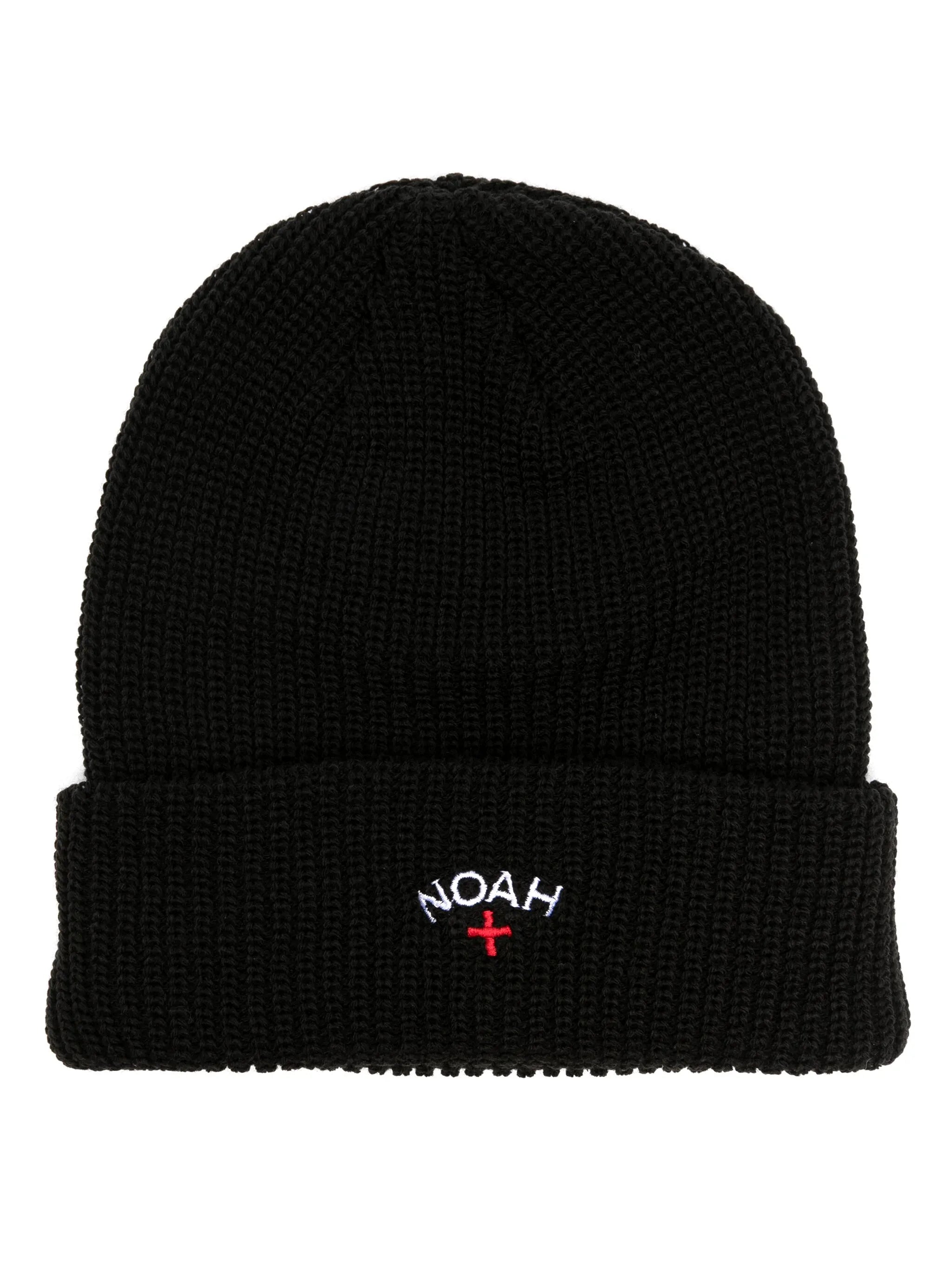 logo-embroidered knitted beanie