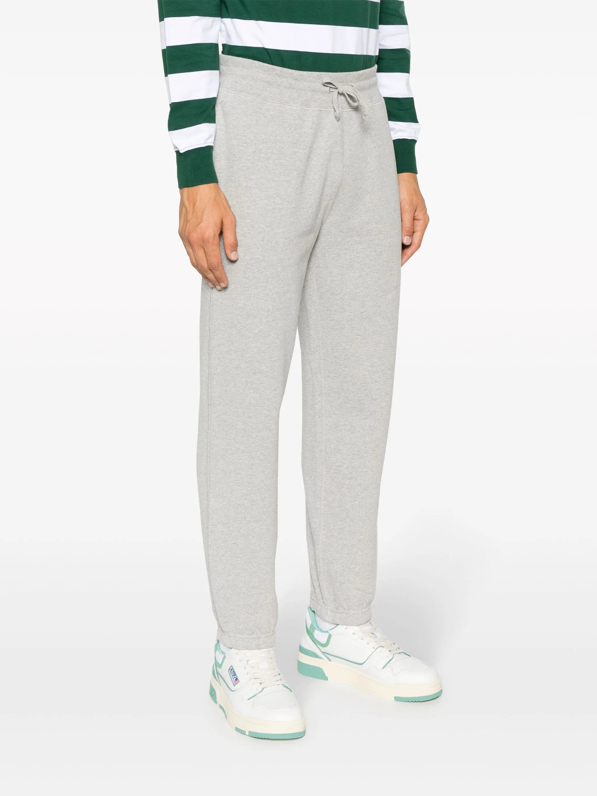 logo-embroidered track pants