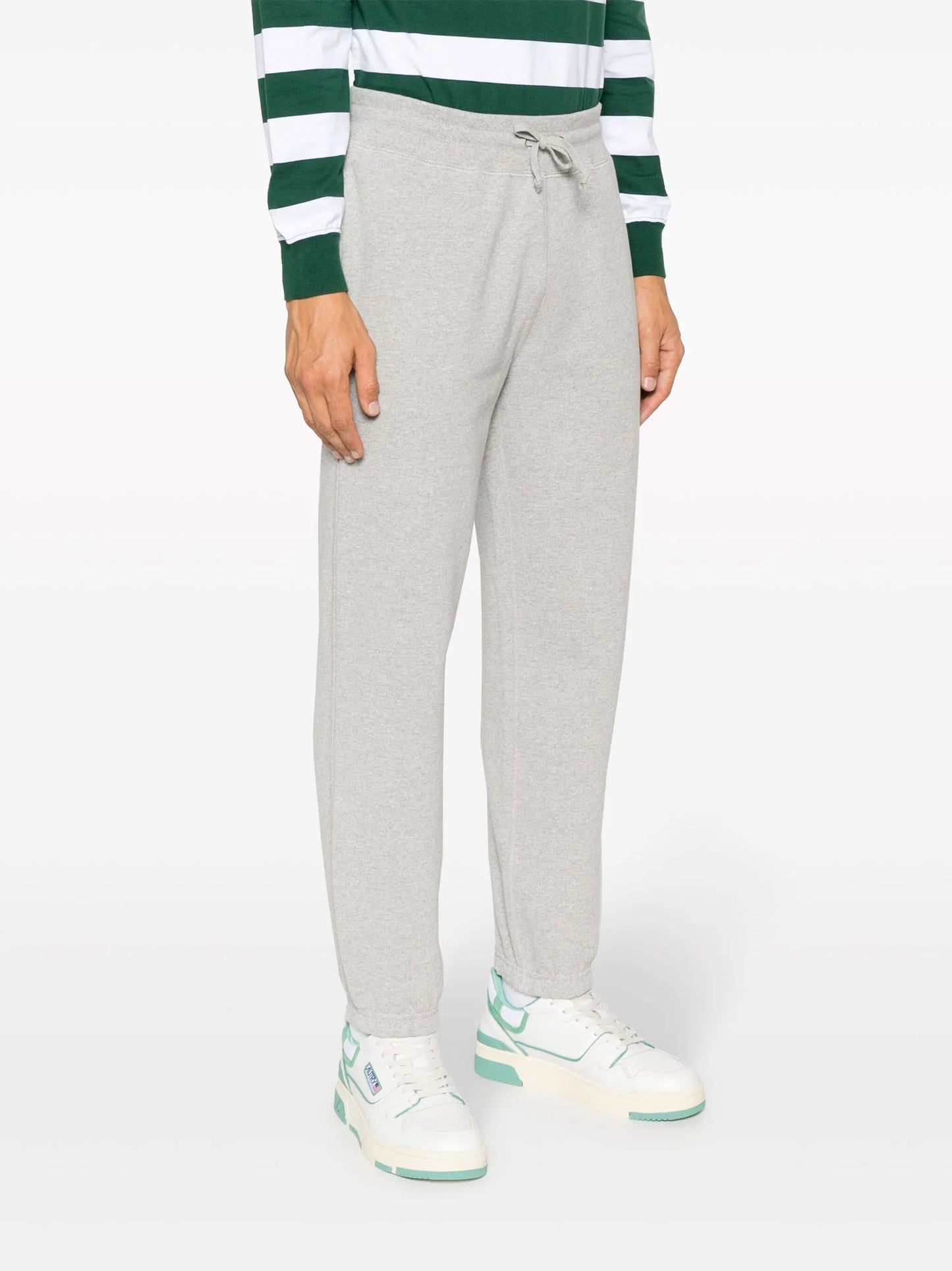 logo-embroidered track pants