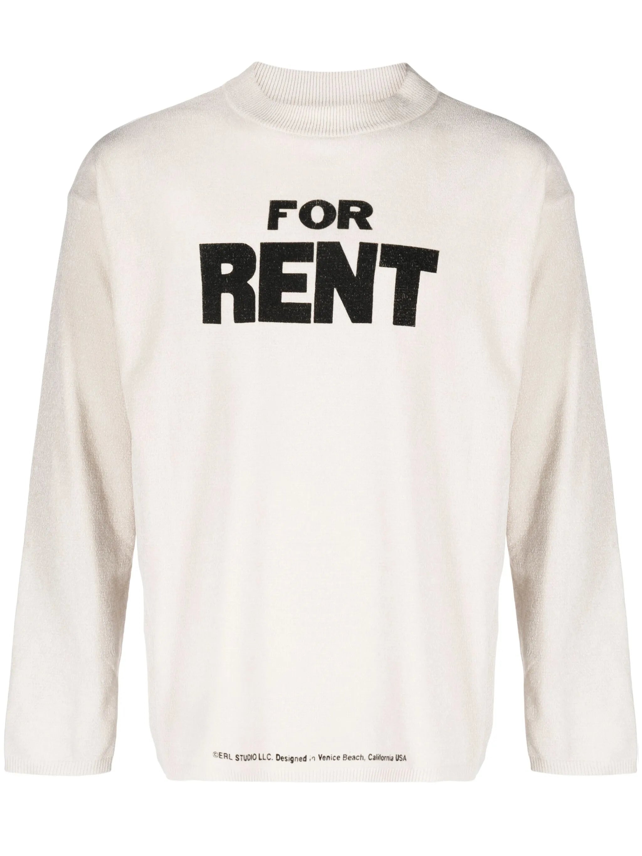 For Rent printed jumper