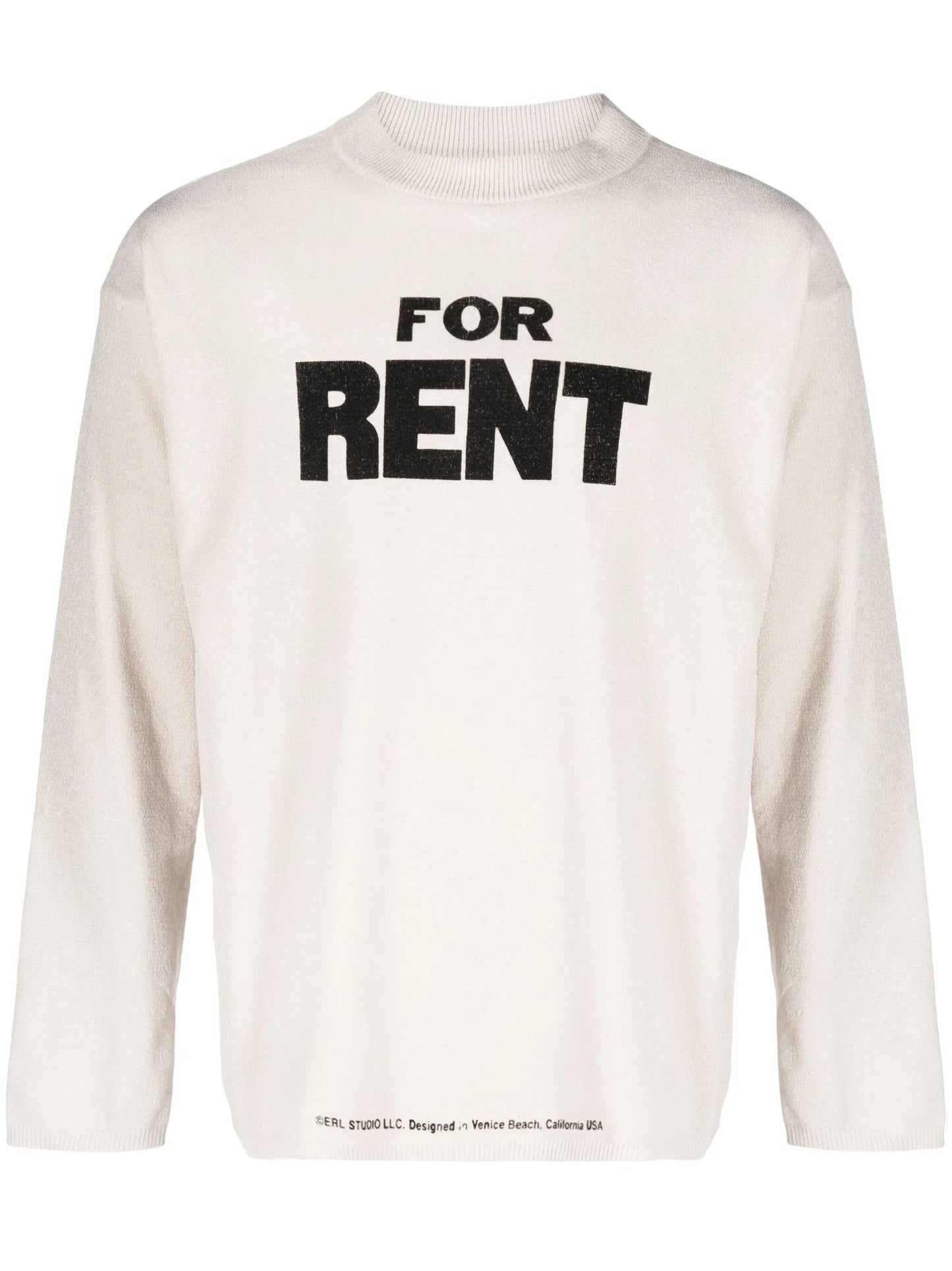 For Rent printed jumper