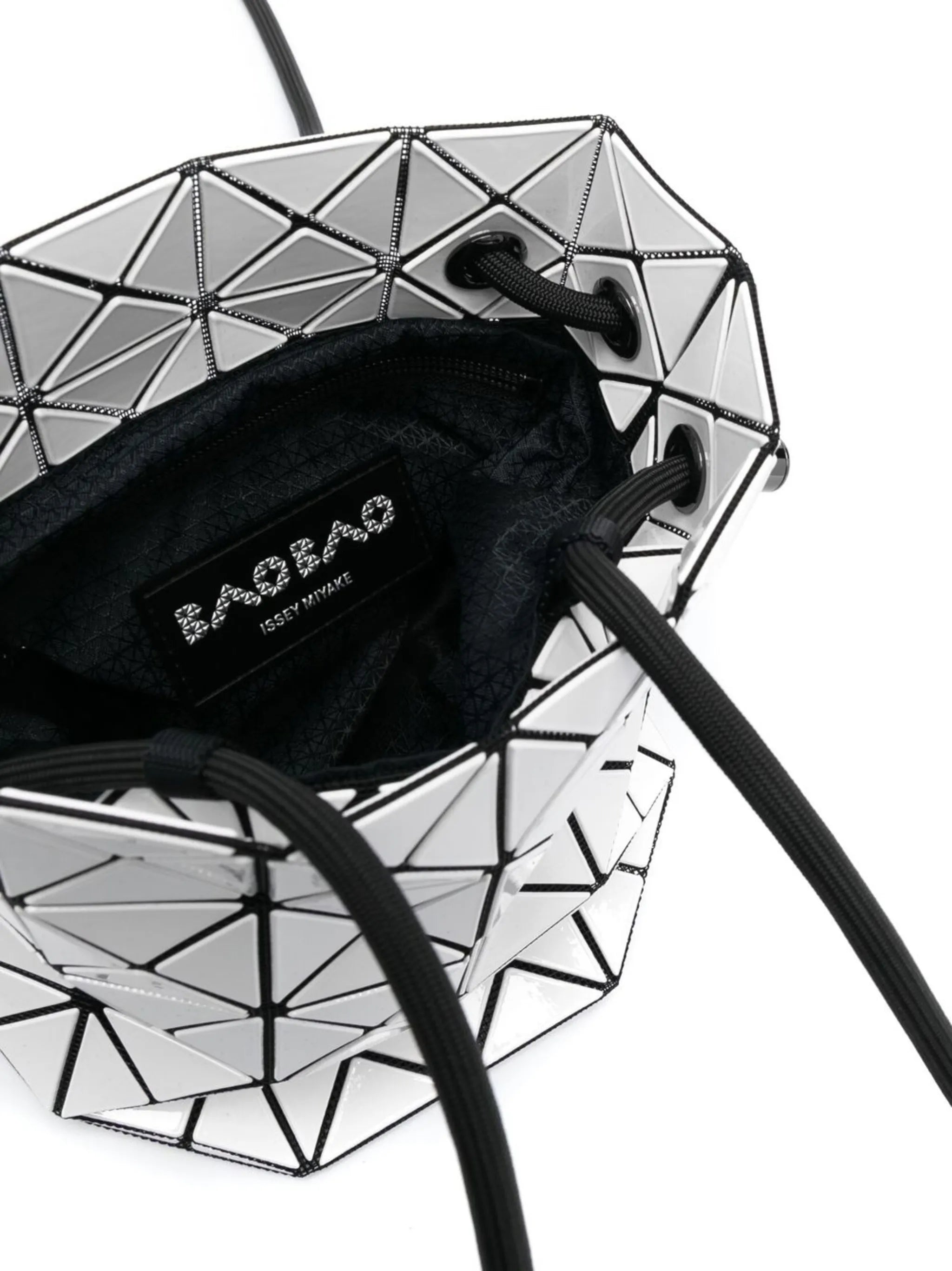 Wring geometric panelled-design shoulder bag