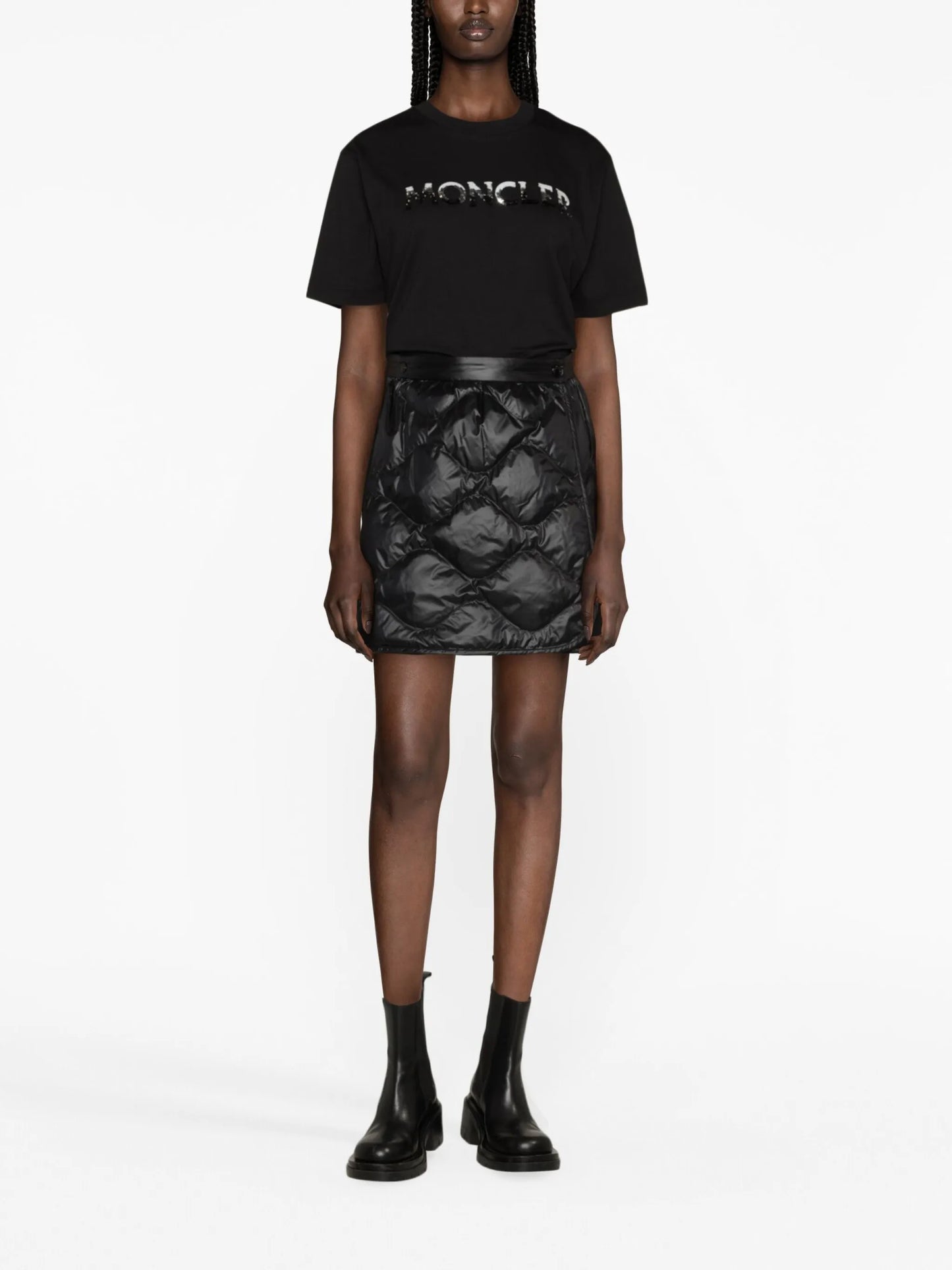sequin-embellished cotton T-shirt