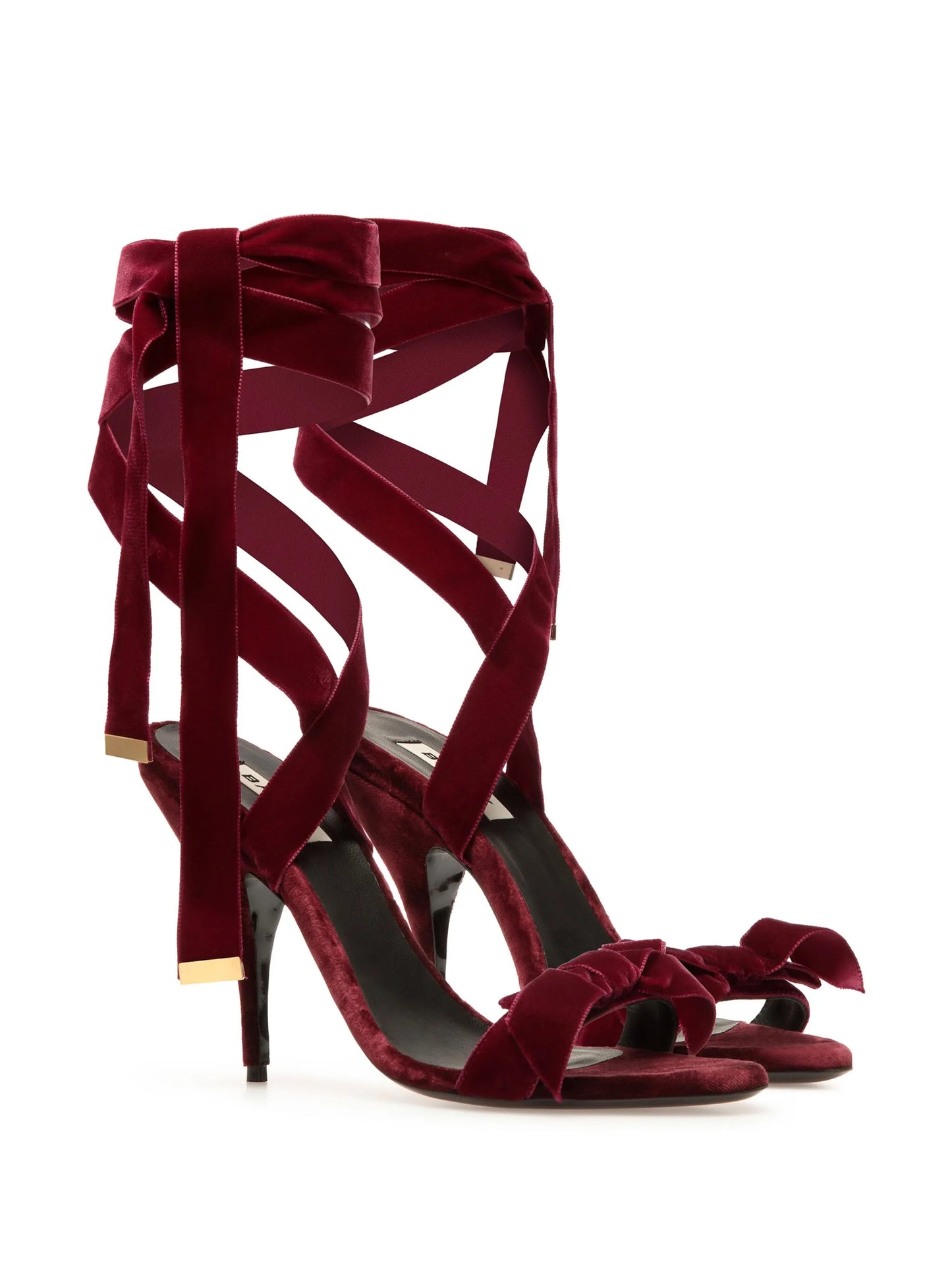 Anitta 105mm bow-detail sandals