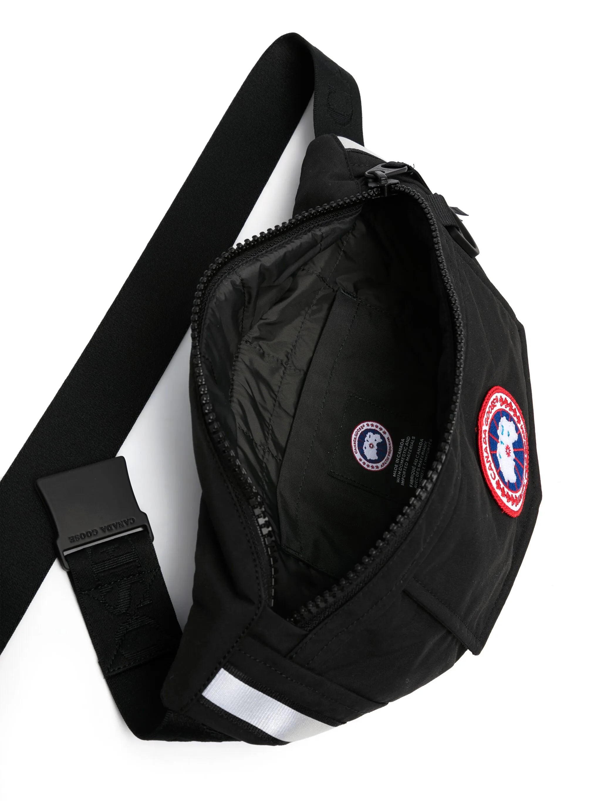 logo-patch belt bag