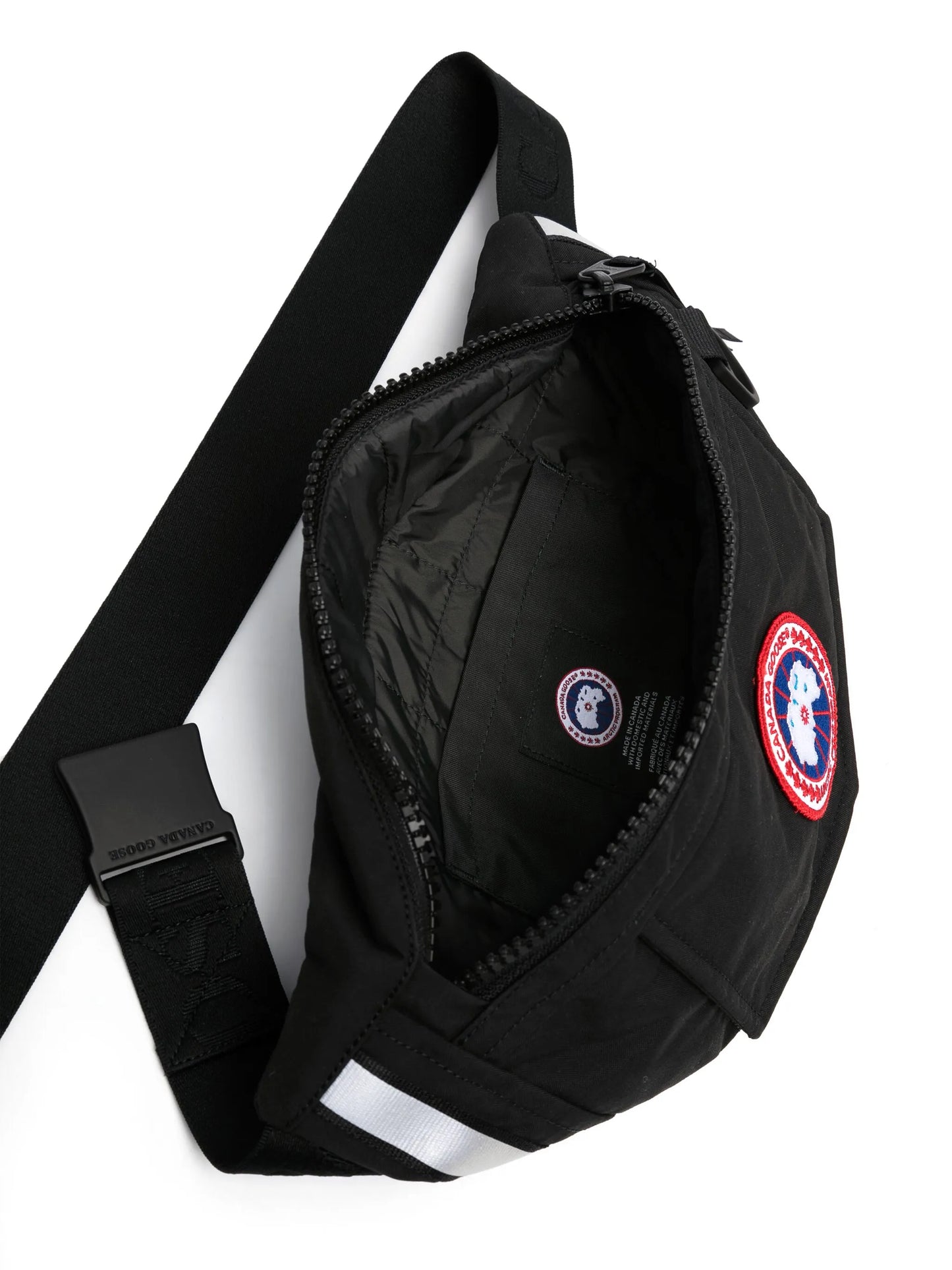 logo-patch belt bag
