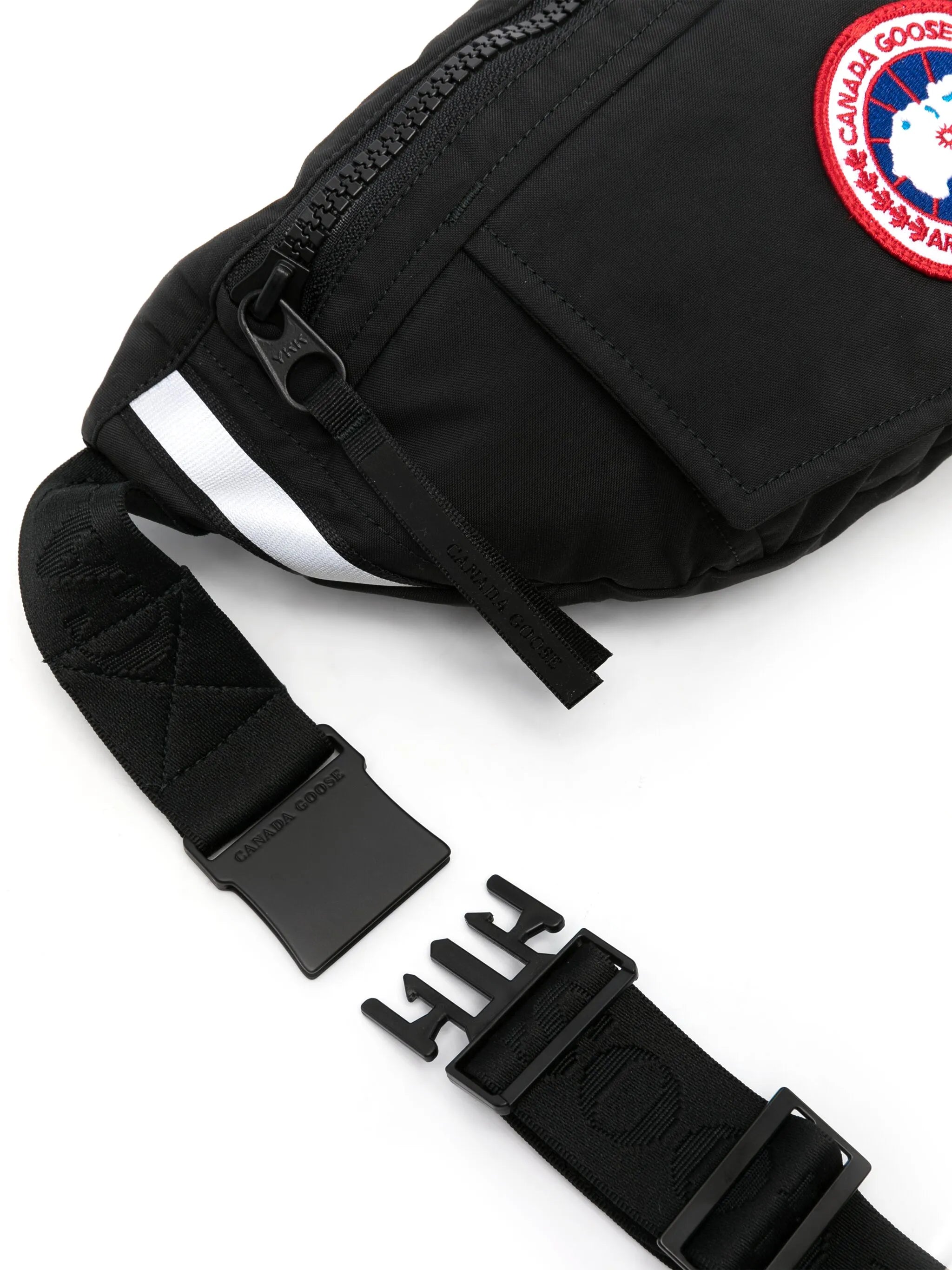 logo-patch belt bag