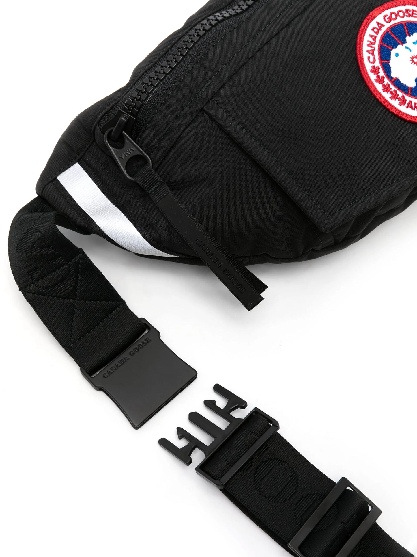 logo-patch belt bag