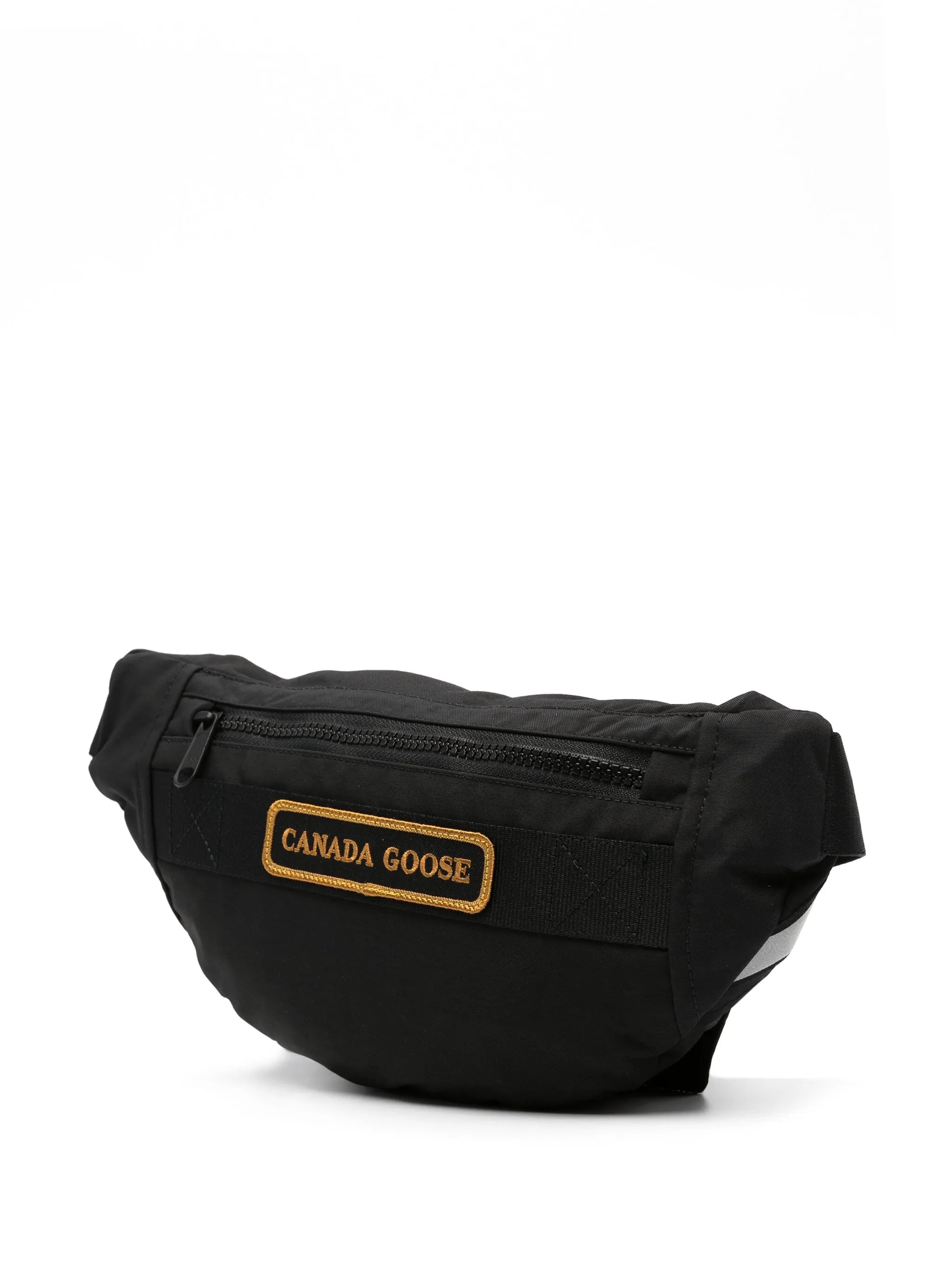 logo-patch belt bag