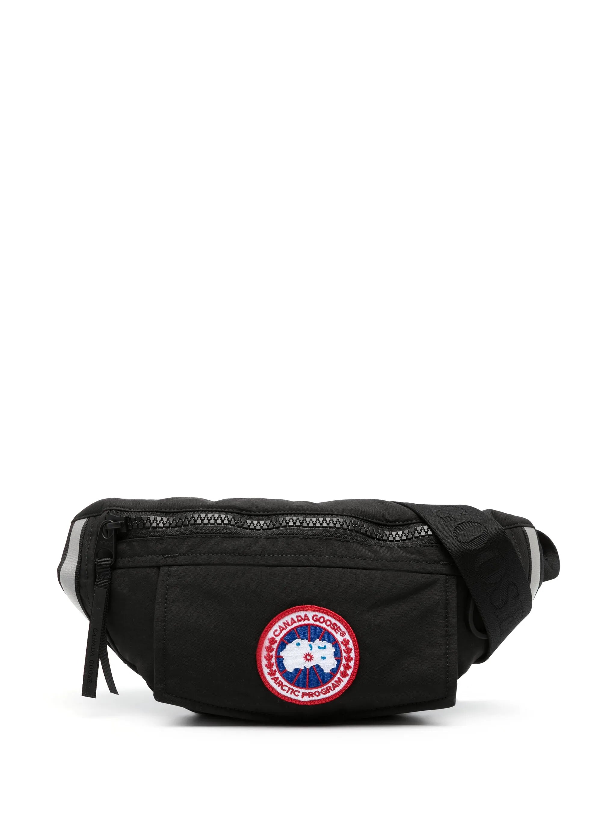 logo-patch belt bag