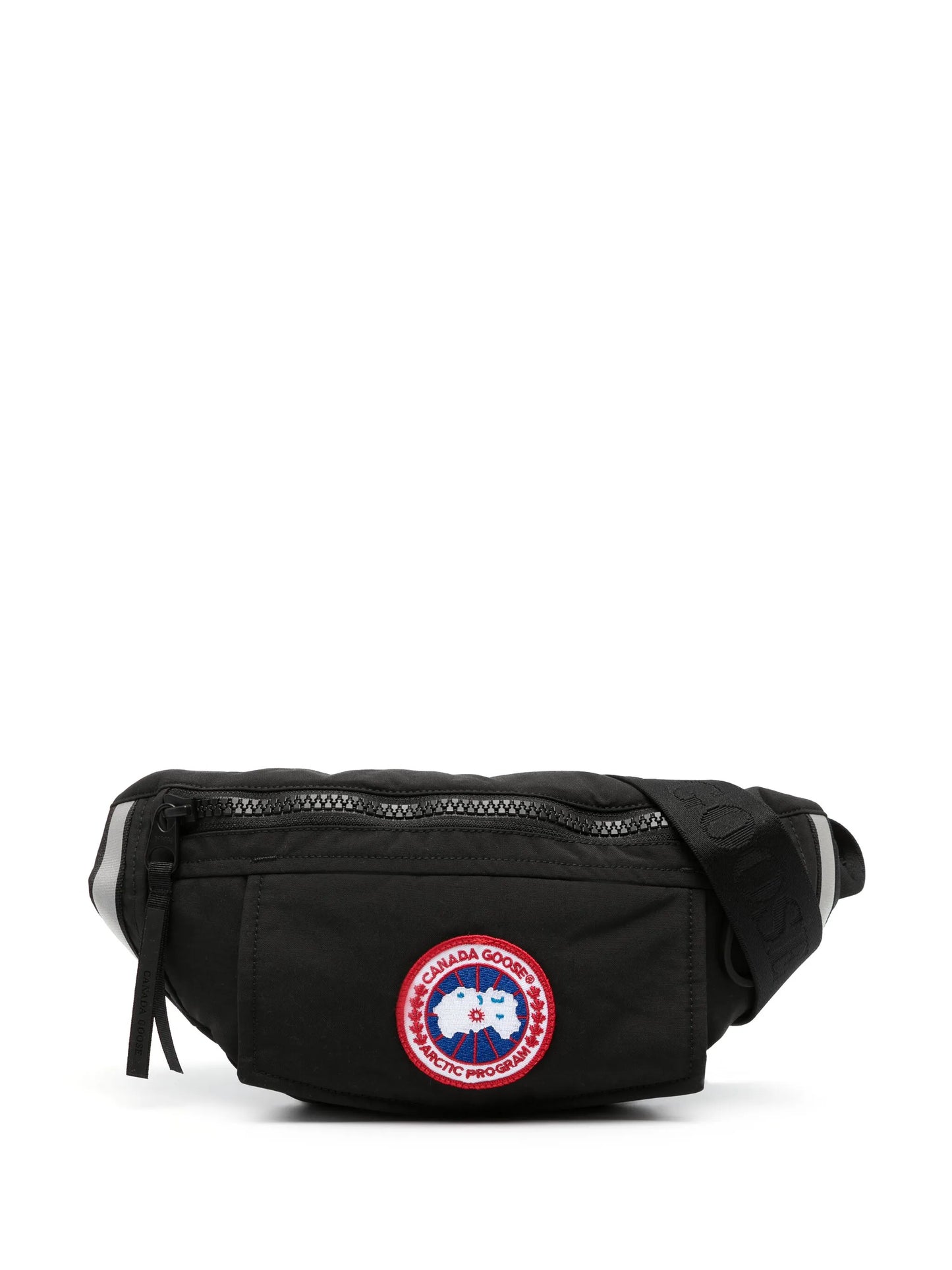 logo-patch belt bag