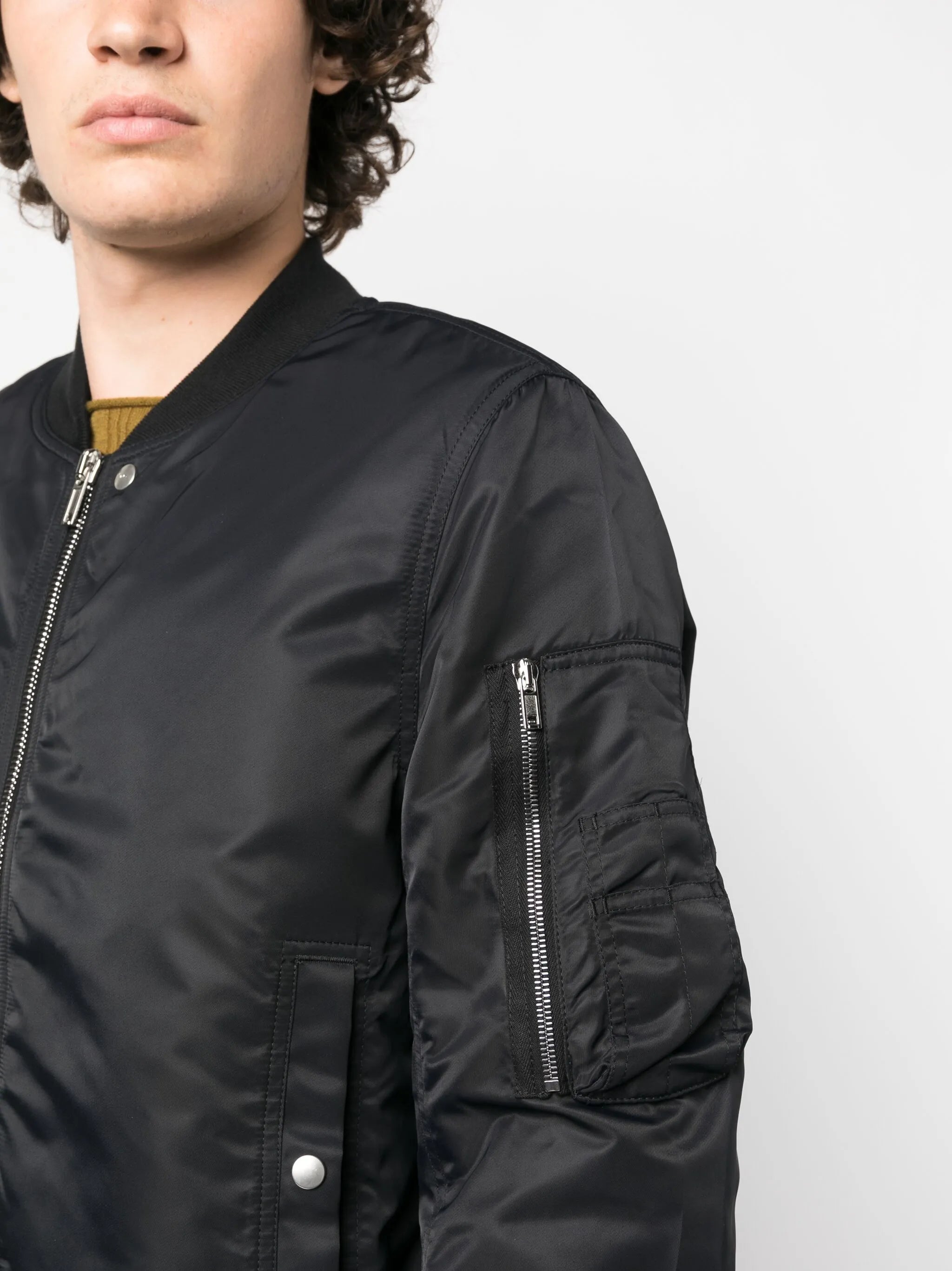 Classic Flight padded bomber jacket