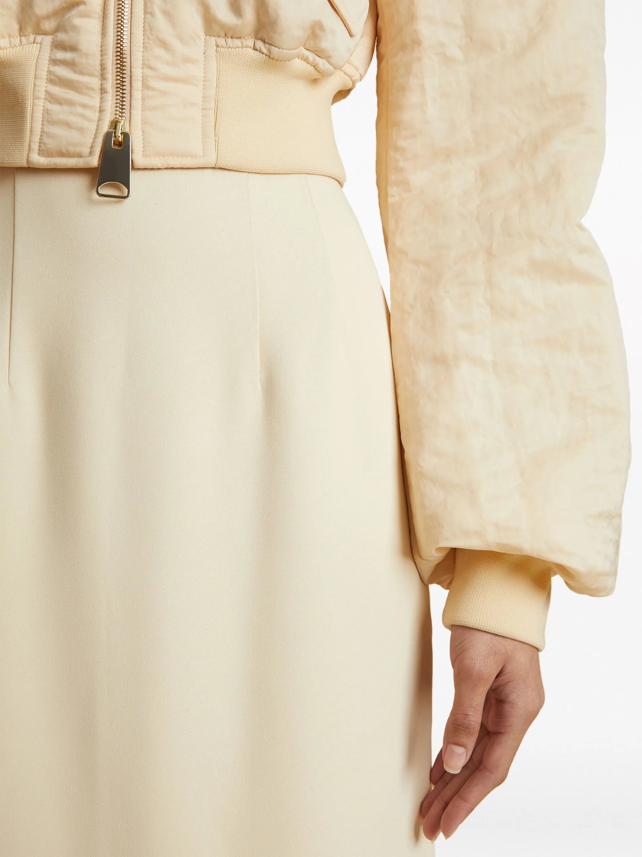 The Reggie cropped bomber jacket