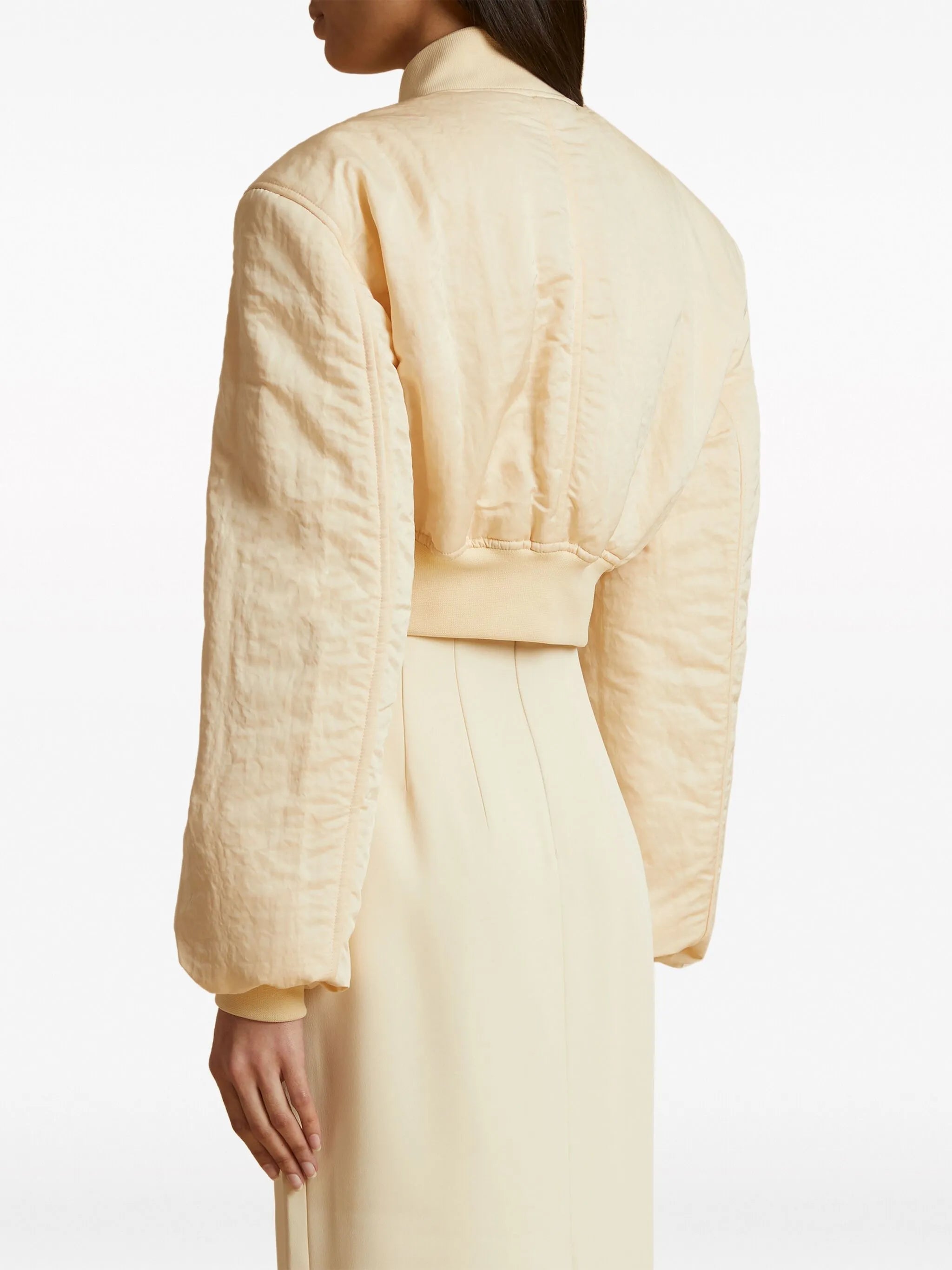 The Reggie cropped bomber jacket